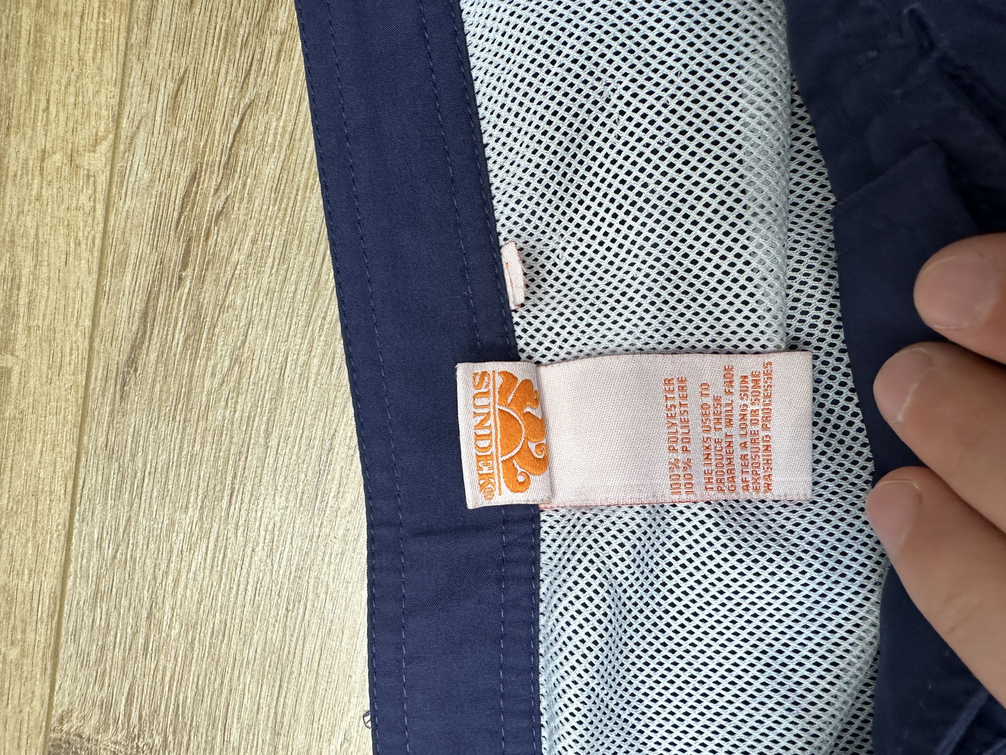 Sundek Rare Sundek 58 Swim Shorts Blue Nylon Surf Size 34 Size US 34 / EU 50 - 8 Thumbnail