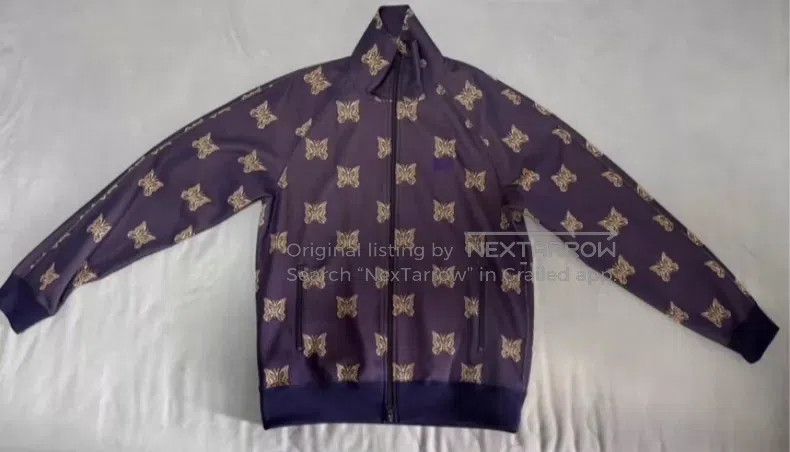 Needles Purple Butterfly Jacket
