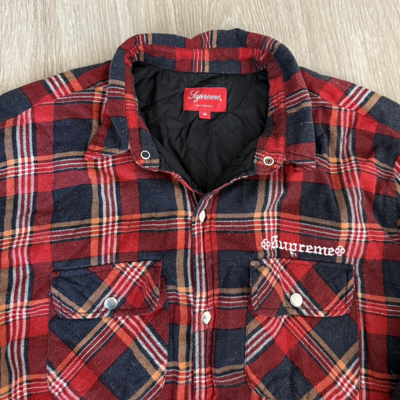 Independent Truck Co. × Supreme Supreme Independent "fuck the rest" flannel Size US M / EU 48-50 / 2 - 2 Thumbnail