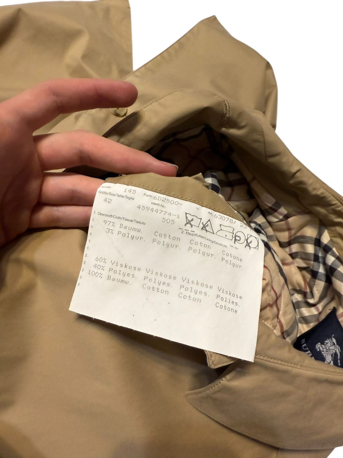 Burberry Vintage Burberry trench coat Size M / US 6-8 / IT 42-44 - 4 Thumbnail