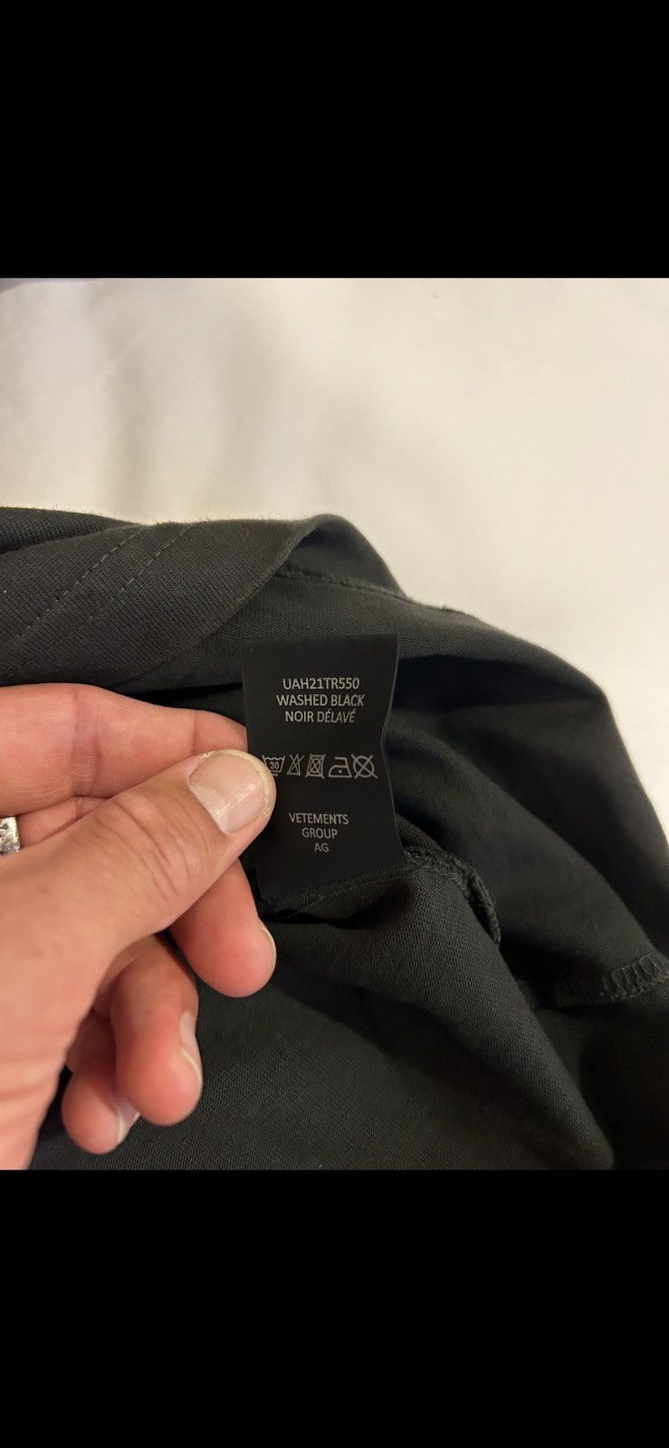 Vetements Vetements Darkness Euphoria Tee Size US M / EU 48-50 / 2 - 5 Thumbnail