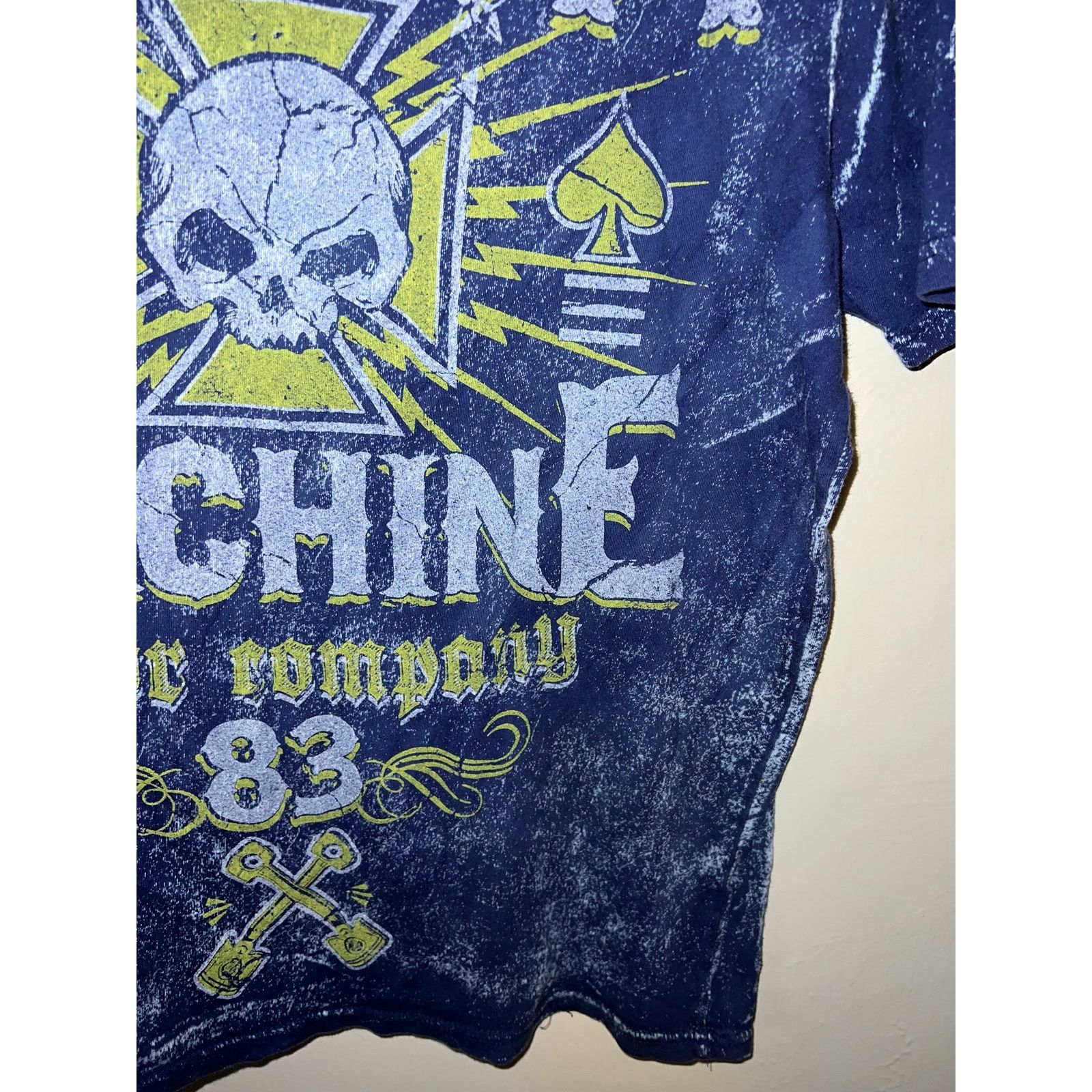 Vintage Y2K Custom Machine Shirt Motor Company AOP Tee 2000s Large Size US L / EU 52-54 / 3 - 10 Thumbnail