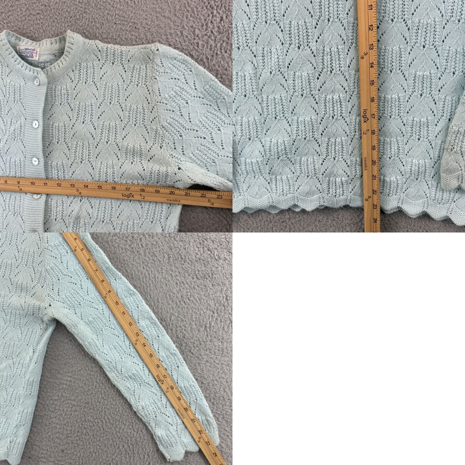 Vintage Vintage Wintuk Sweater Large Blue Cardigan Womens Casual Workwear Autumn/Fall Size L / US 10 / IT 46 - 8 Thumbnail