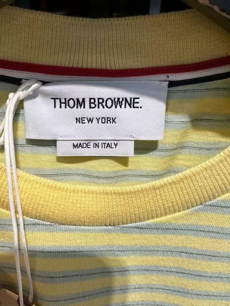 Thom Browne Thom Browne Short sleeves T-shirt Size US M / EU 48-50 / 2 - 2 Thumbnail