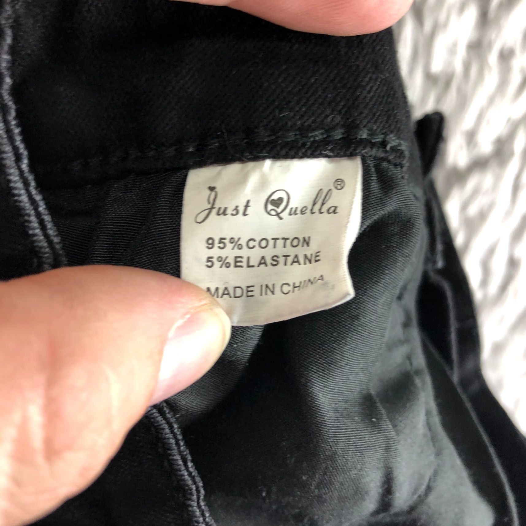 Denime Just Quella Black Jean Skirt Womens Size 4 Denim Button Midi Short Skirt Climate: Spring Summer Fall Vintage No Women Mens? Size 27" / US 4 / IT 40 - 7 Thumbnail