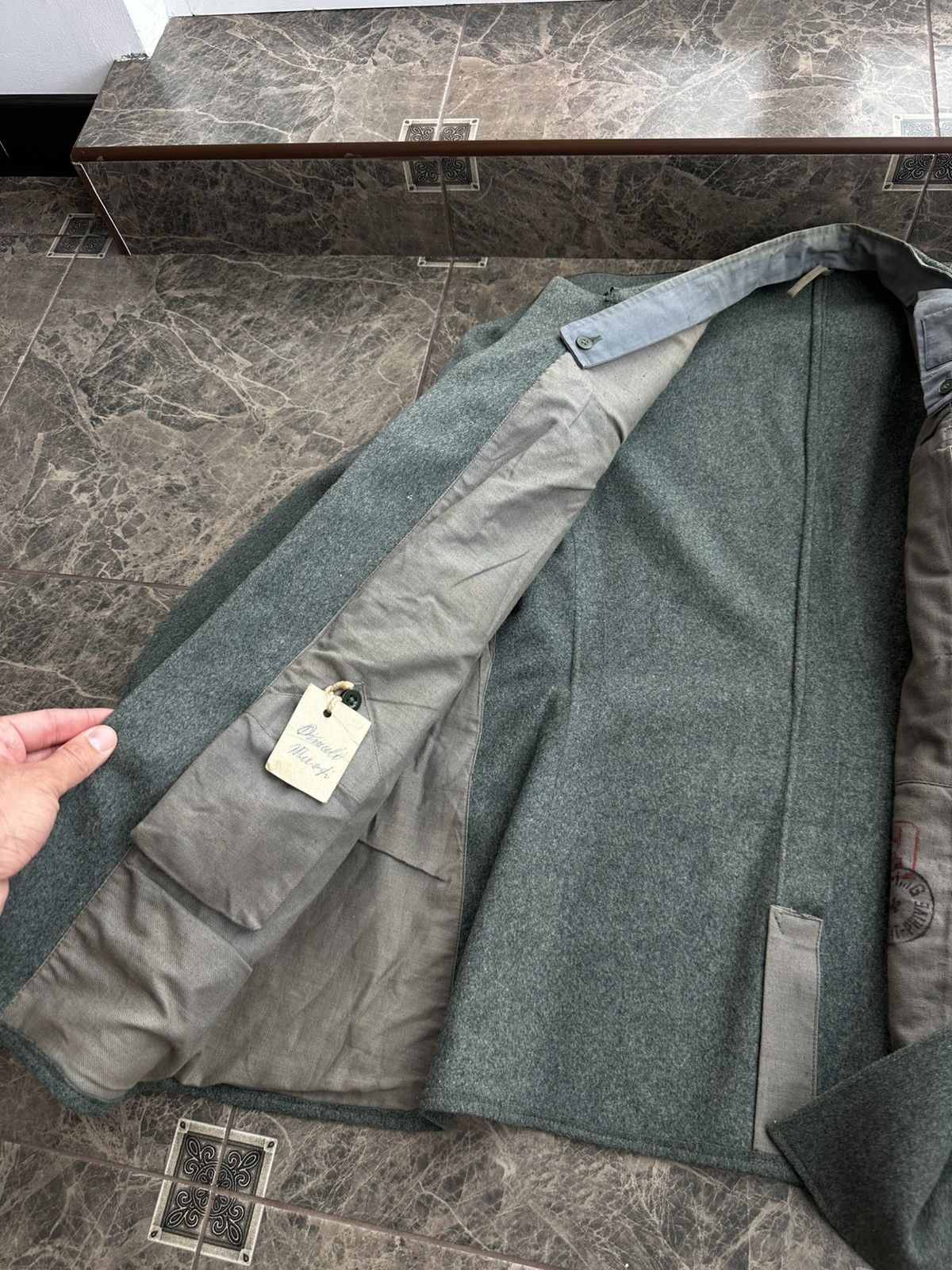 Other Vintage Swiss Army 1930s WW2 Suit Jacket Pants BuckleBack Size 50R - 6 Thumbnail