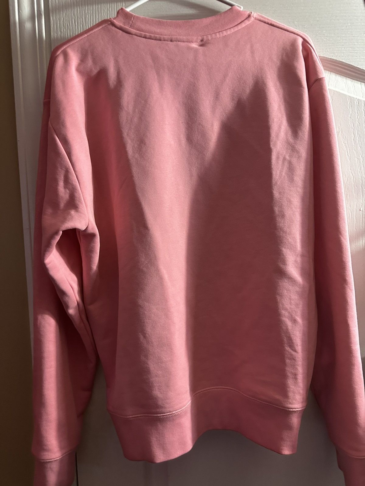 Maison Kitsune Maison Kitsuné Pink Hotel Varsity Sweatshirt Size US M / EU 48-50 / 2 - 2 Thumbnail
