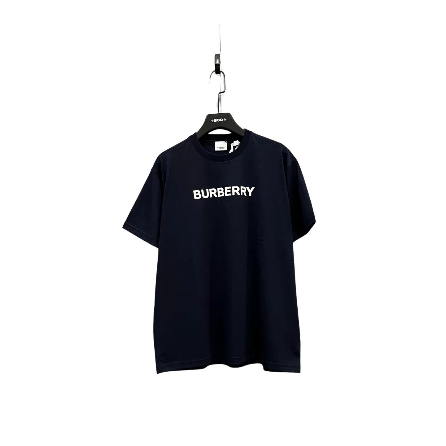Burberry Burberry Navy Logo Print T-Shirt M Size US M / EU 48-50 / 2 - 1 Thumbnail