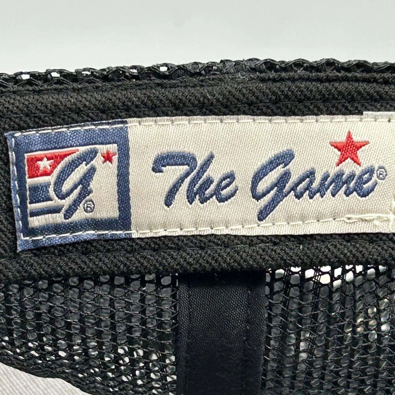 The Game Malibu Trucker Hat Men Gray Black Embroidered Snap Back Size ONE SIZE - 3 Thumbnail