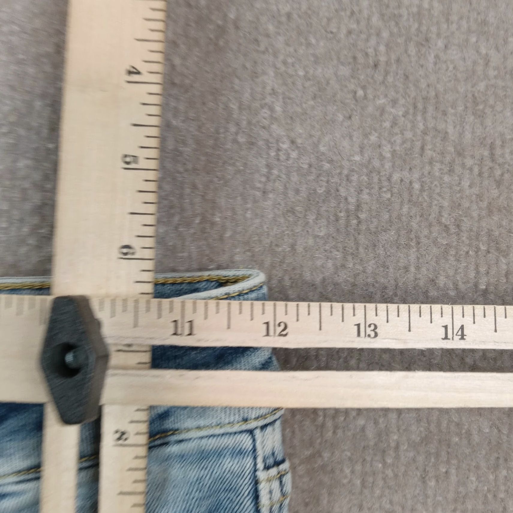 Vintage We The Free Women's Blue Denim Skinny Jeans Size 25 Stretch Casual Size 42" / US 20 - 6 Thumbnail