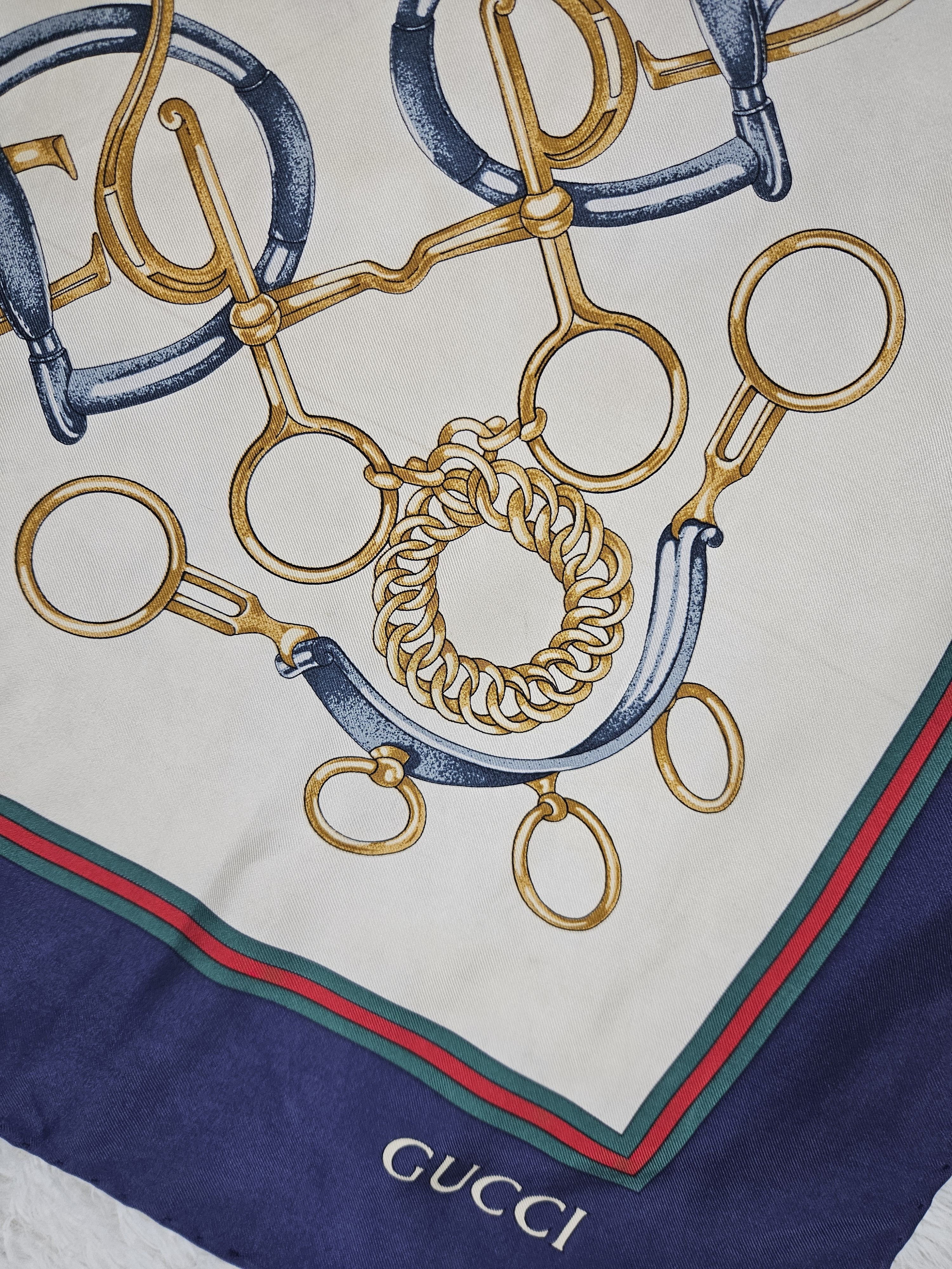 Gucci Gucci Silk Scarf Size ONE SIZE - 8 Thumbnail