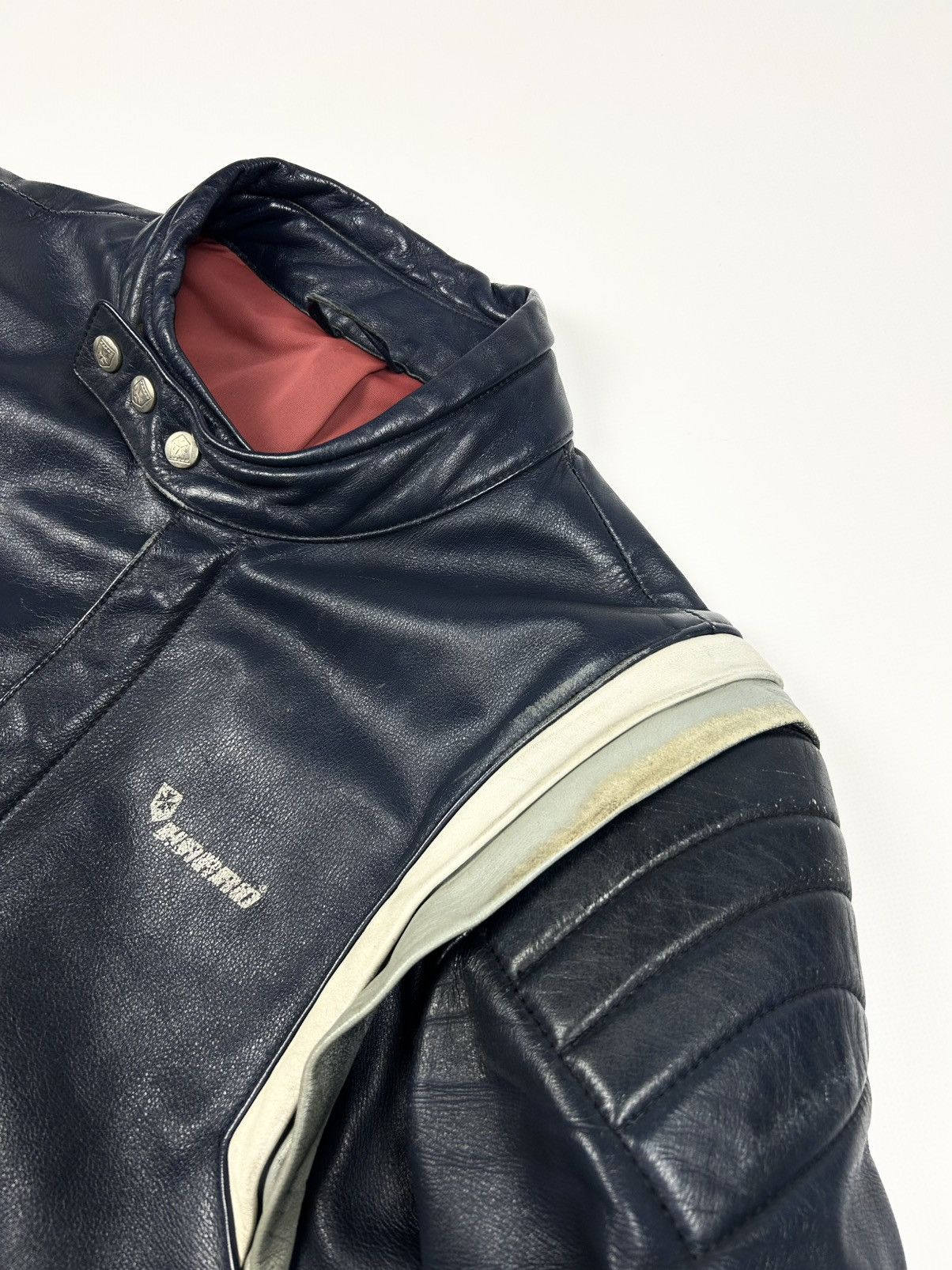 Vintage Rare Vintage 80s Harro Racing Leather Jacket Avantgarde Size US L / EU 52-54 / 3 - 8 Thumbnail