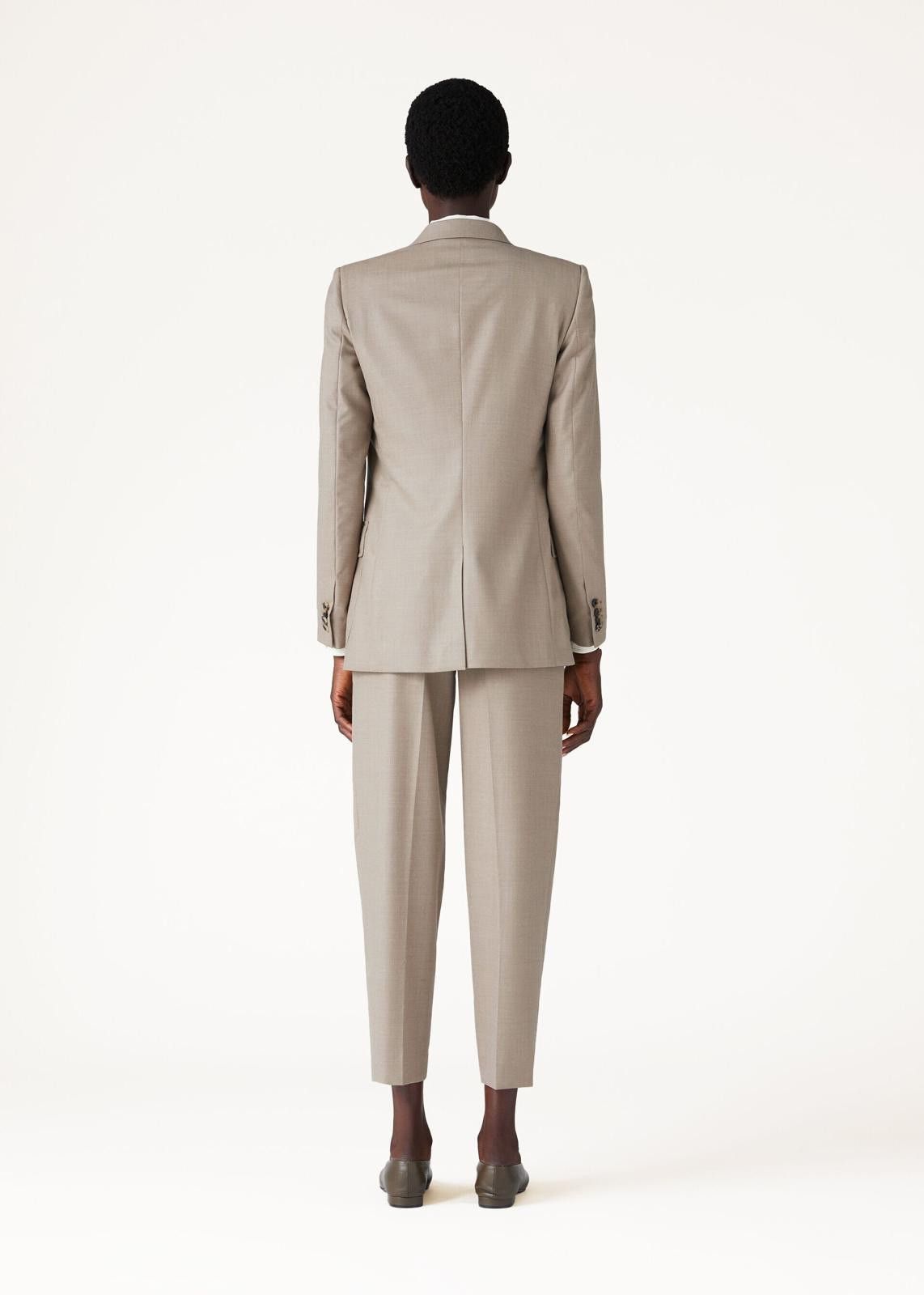 Loro Piana o1srvl11e0125 FAN6953 Ananda Jacket in Beige Size L / US 10 / IT 46 - 7 Thumbnail
