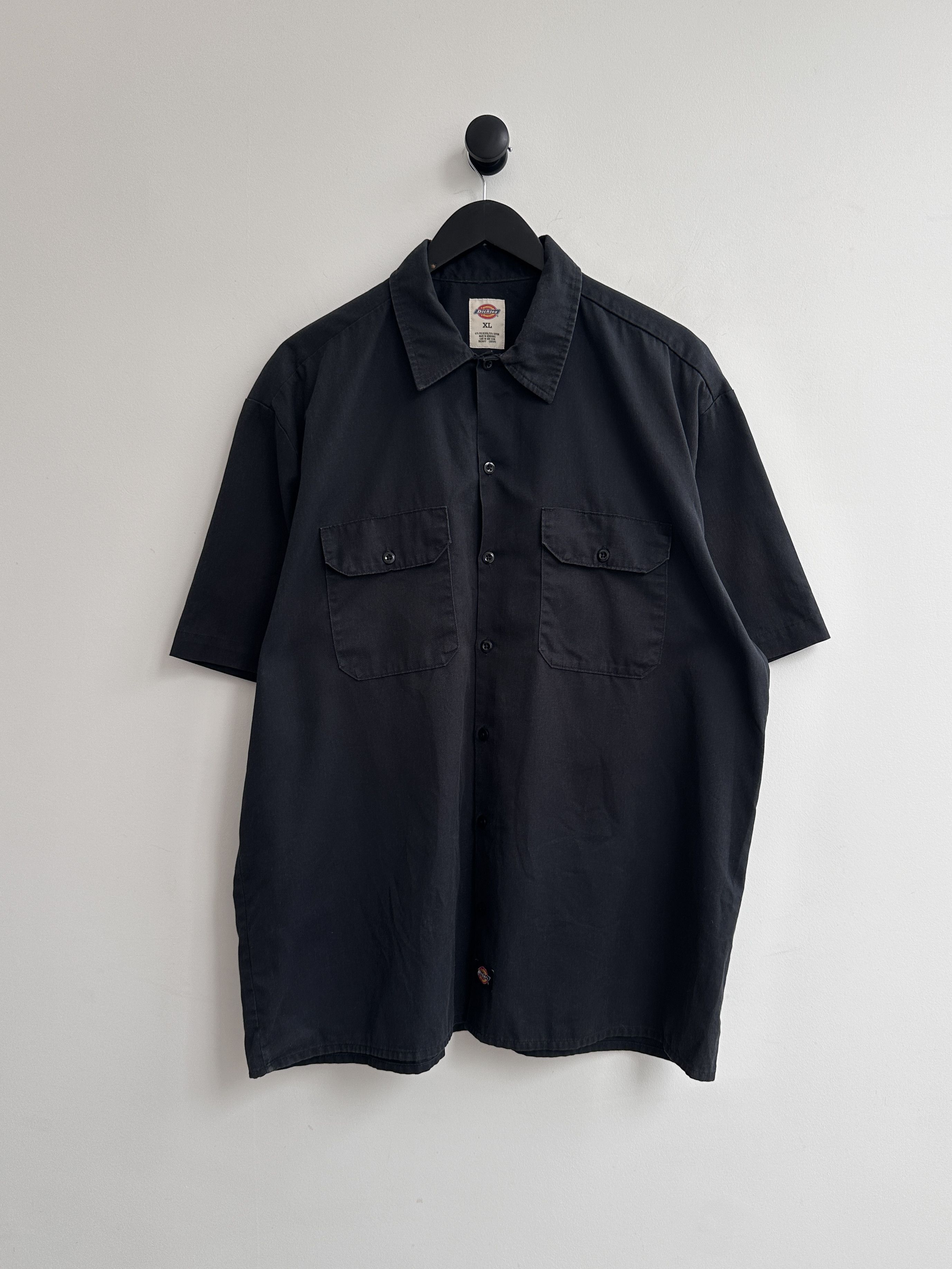 Dickies Dickies Black Short Sleeve Worker Shirt Size US XL / EU 56 / 4 - 1 Thumbnail