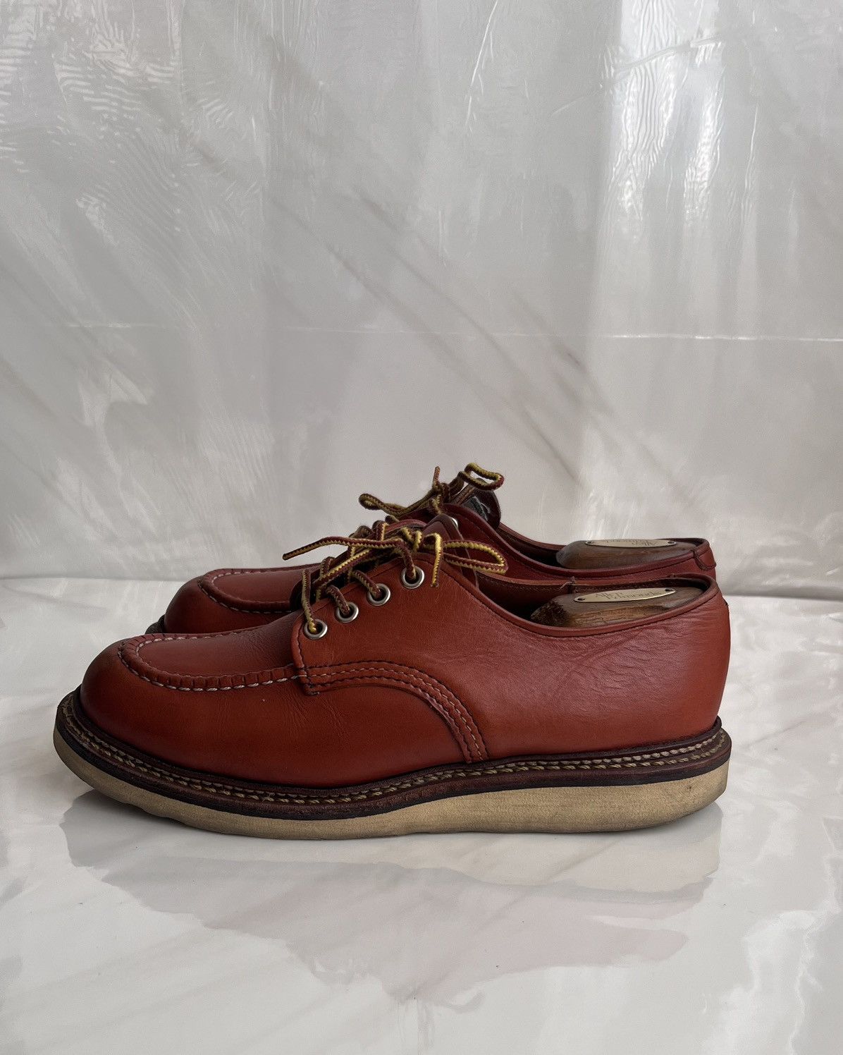 Red Wing Red wing #8103 Moc toe oxford brown leather boot size 7 D Size US 7 / EU 40 - 5 Thumbnail