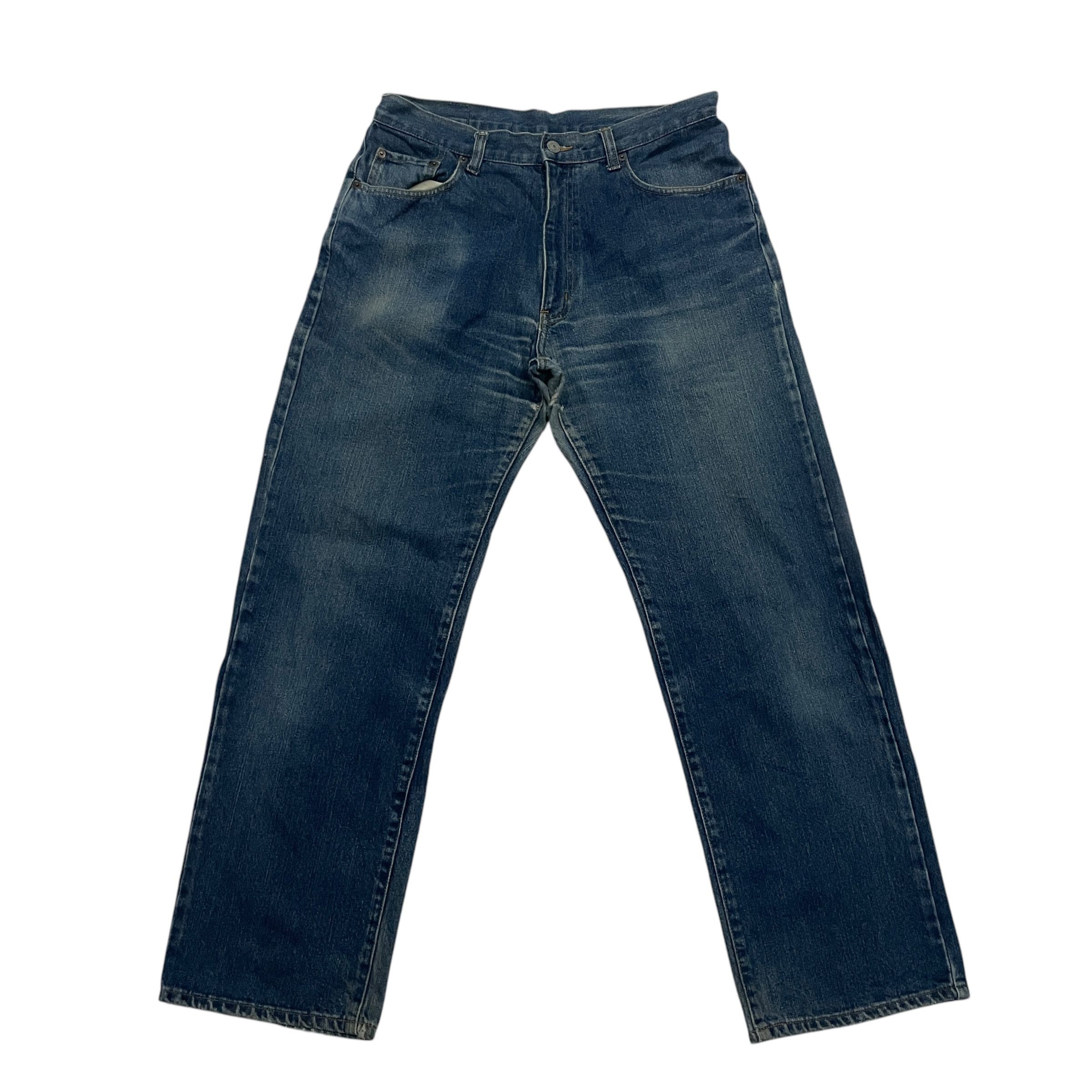 Warehouse Vintage Warehouse Japan Distressed Denim Jeans Size US 32 / EU 48 - 1 Thumbnail