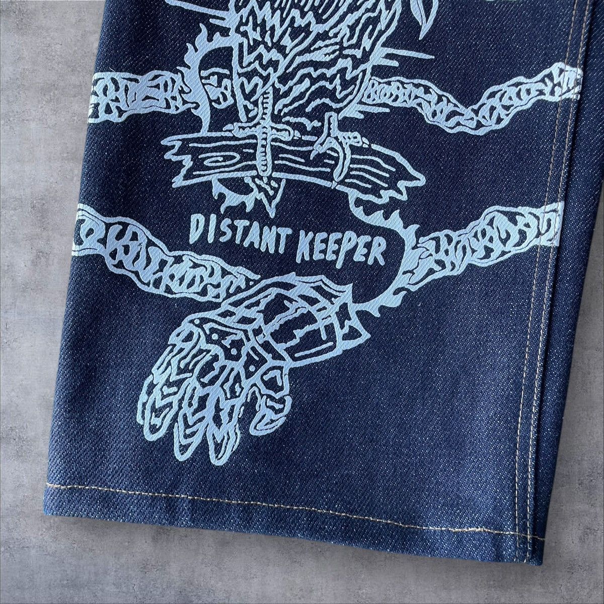 Warren Lotas VERY CLEAN WARREN LOTAS SABATA DENIM RAW INDIGO PANT SIZE 34 Size US 34 / EU 50 - 3 Thumbnail