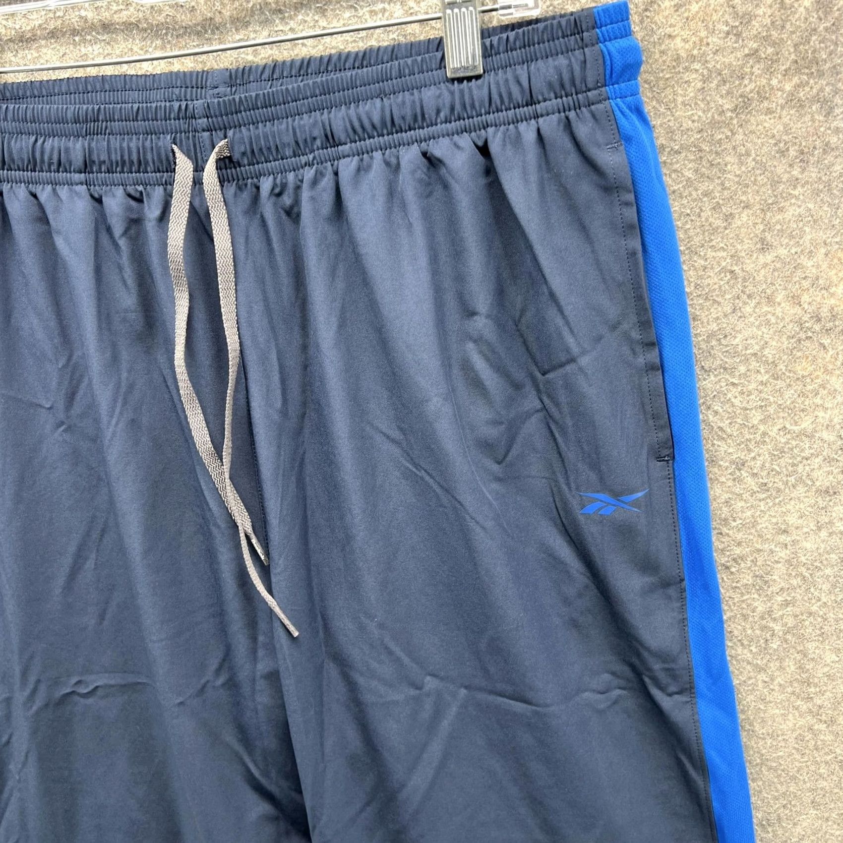 Reebok Reebok Pants XL Navy Blue Track Pockets Logo Size US 36 / EU 52 - 6 Thumbnail