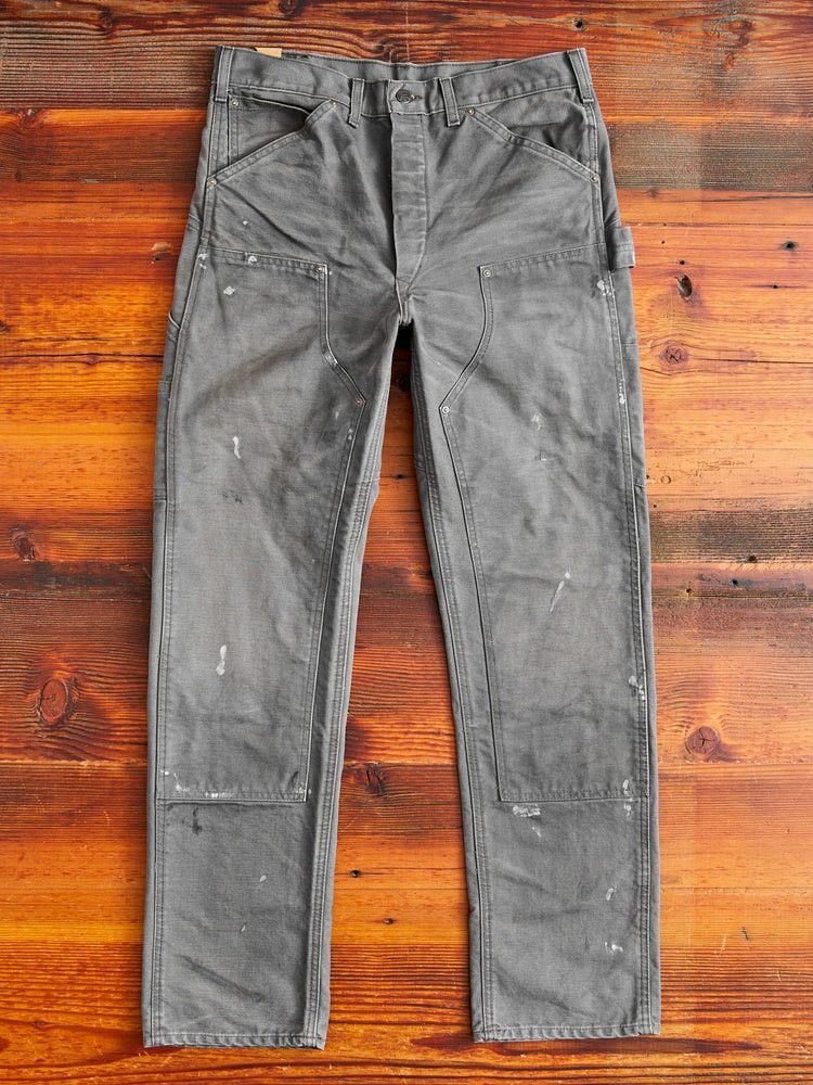 RRL Ralph Lauren Rrl distressed Grey engineer fit canvas Trouser Size US 30 / EU 46 - 13 Thumbnail