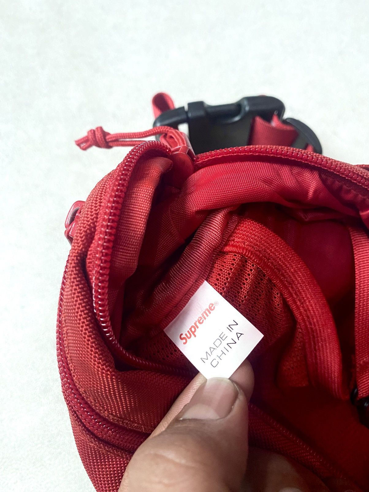 Supreme SUPREME SS18 WAIST BAG RED Size ONE SIZE - 9 Thumbnail