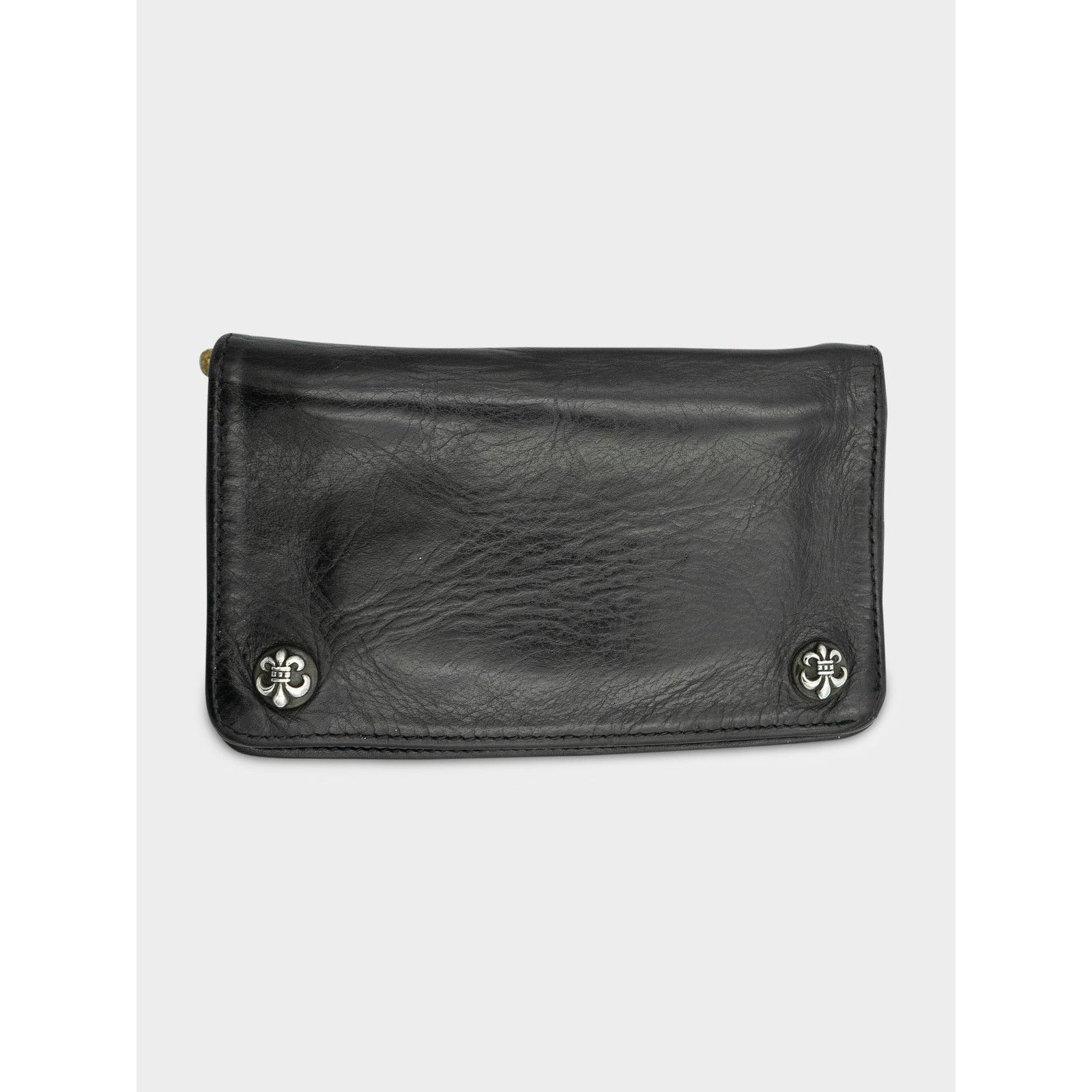 Chrome Hearts Fleur Snap Wallet Size ONE SIZE - 1 Thumbnail