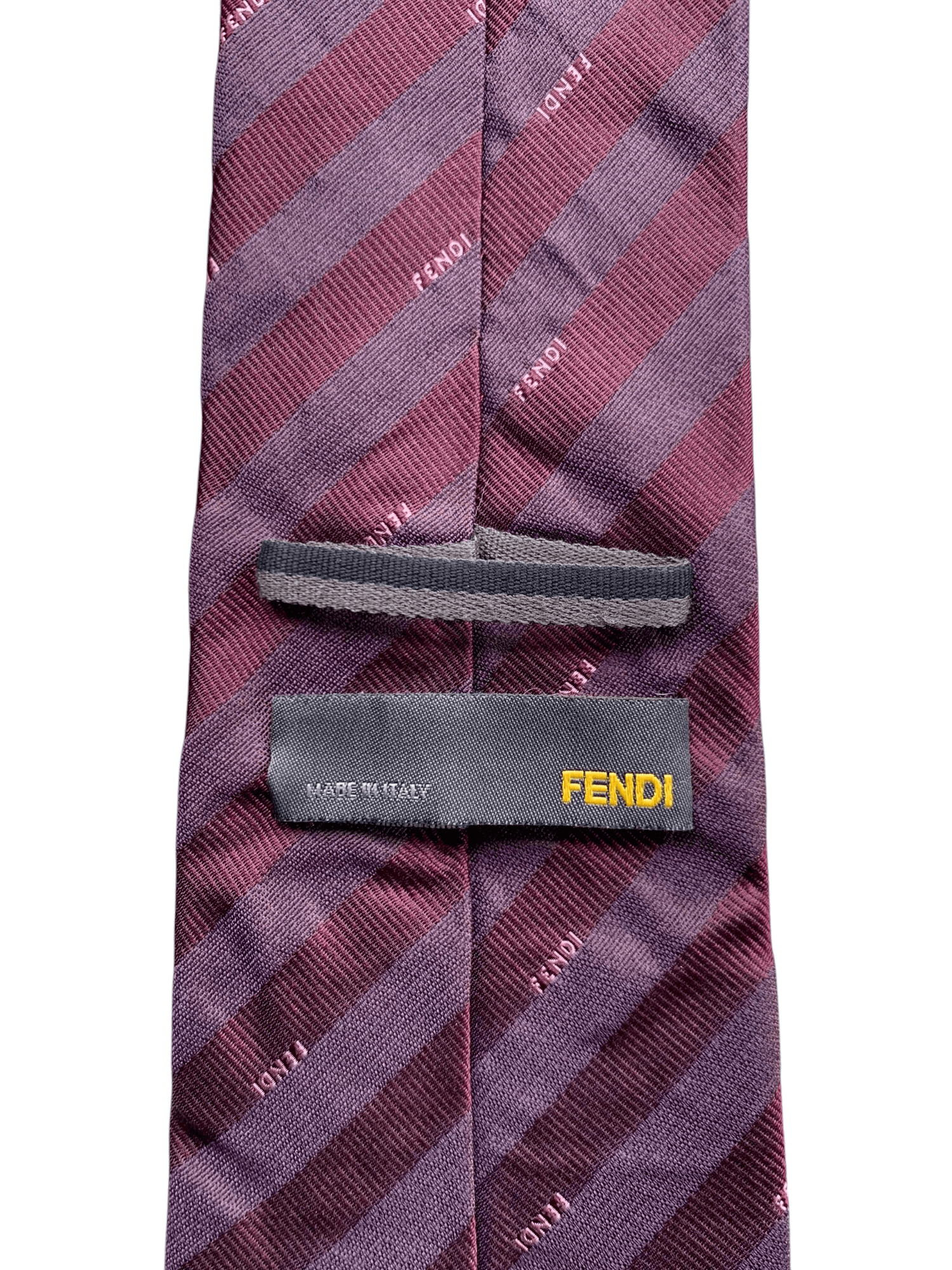 Fendi Italian FENDI Silk Necktie Size ONE SIZE - 6 Thumbnail