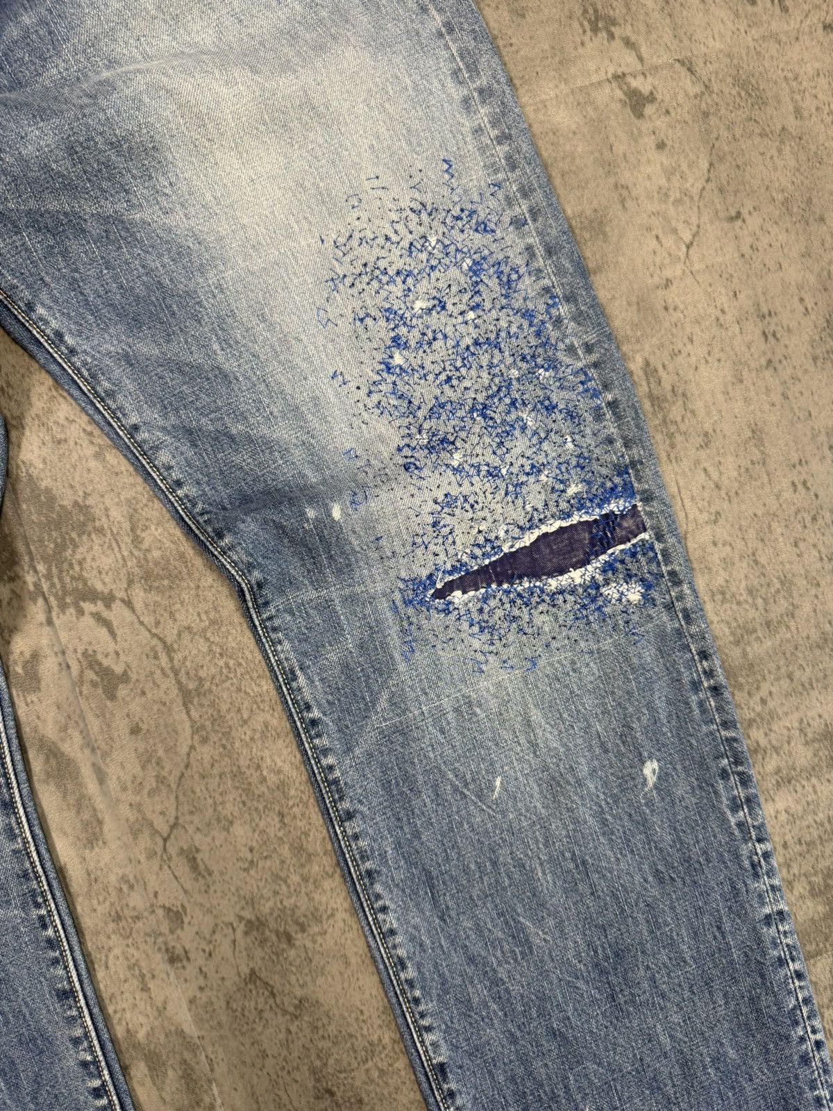 Kapital Kapital 14oz - Monkey Cisco Denim 36 Size US 36 / EU 52 - 8 Thumbnail
