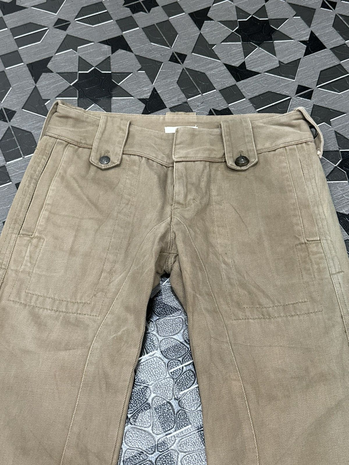Diesel 2000 Diesel Studded Button Flare Denim Size US 28 / EU 44 - 15 Thumbnail