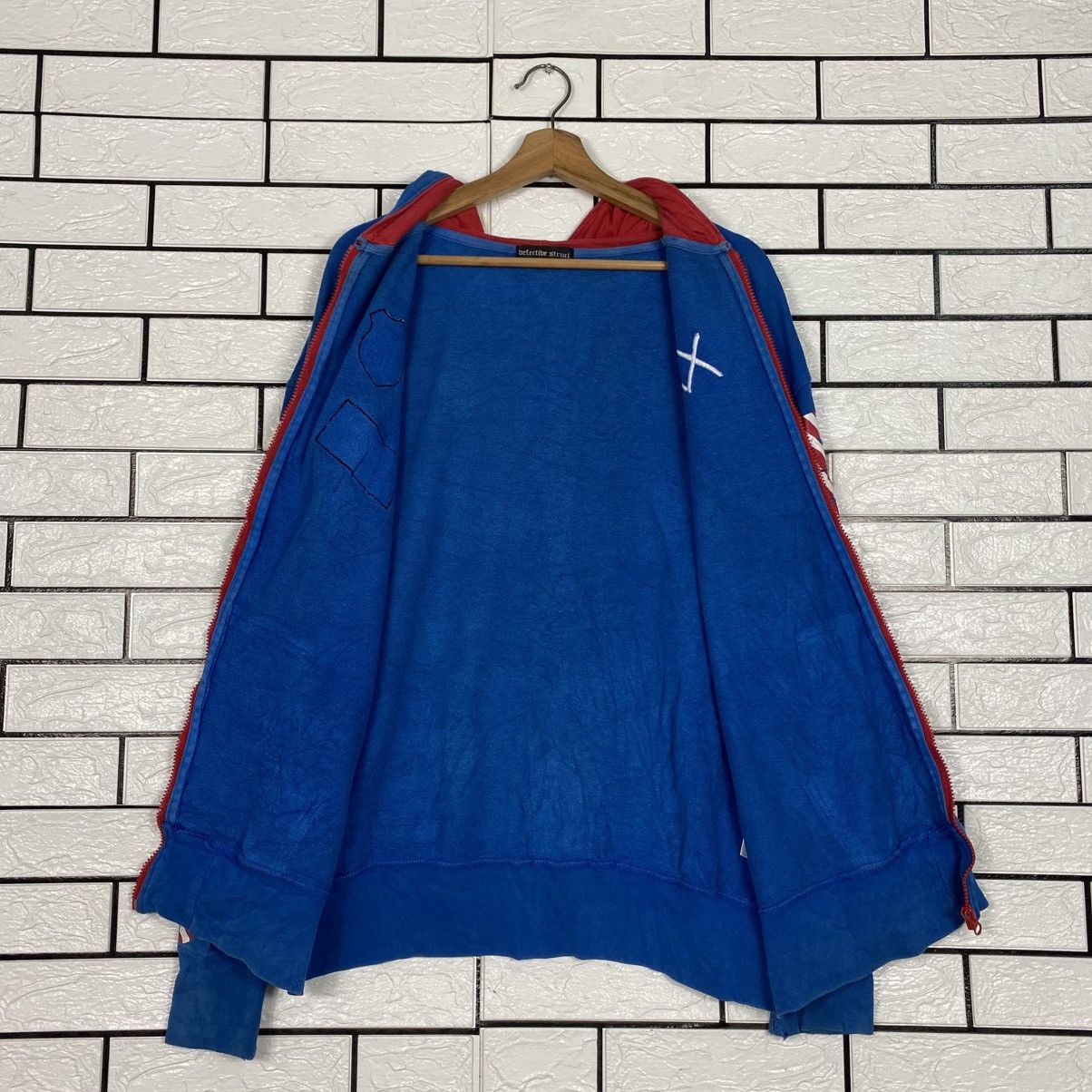 Defective Struct 📌Vintage Zipper Hoodie Defectibe Struct Punk Design Size US L / EU 52-54 / 3 - 15 Thumbnail