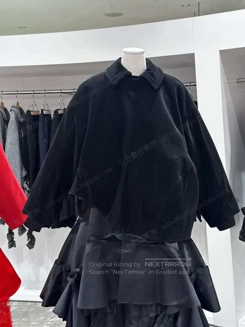 Comme des Garcons Comme Des Garcons Casual Loose Slanted Lapel Short Jacket Size XS / US 0-2 / IT 36-38 - 2 Thumbnail