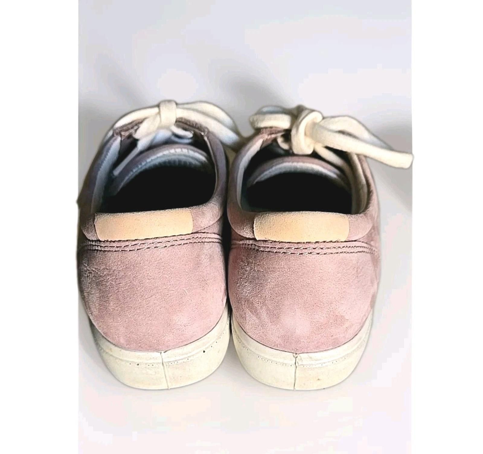 Ecco ECCO Soft Women's Suede Leather Shoes Sz 6.5 Pink EUR 37 Size US 6.5 / IT 36.5 - 5 Thumbnail