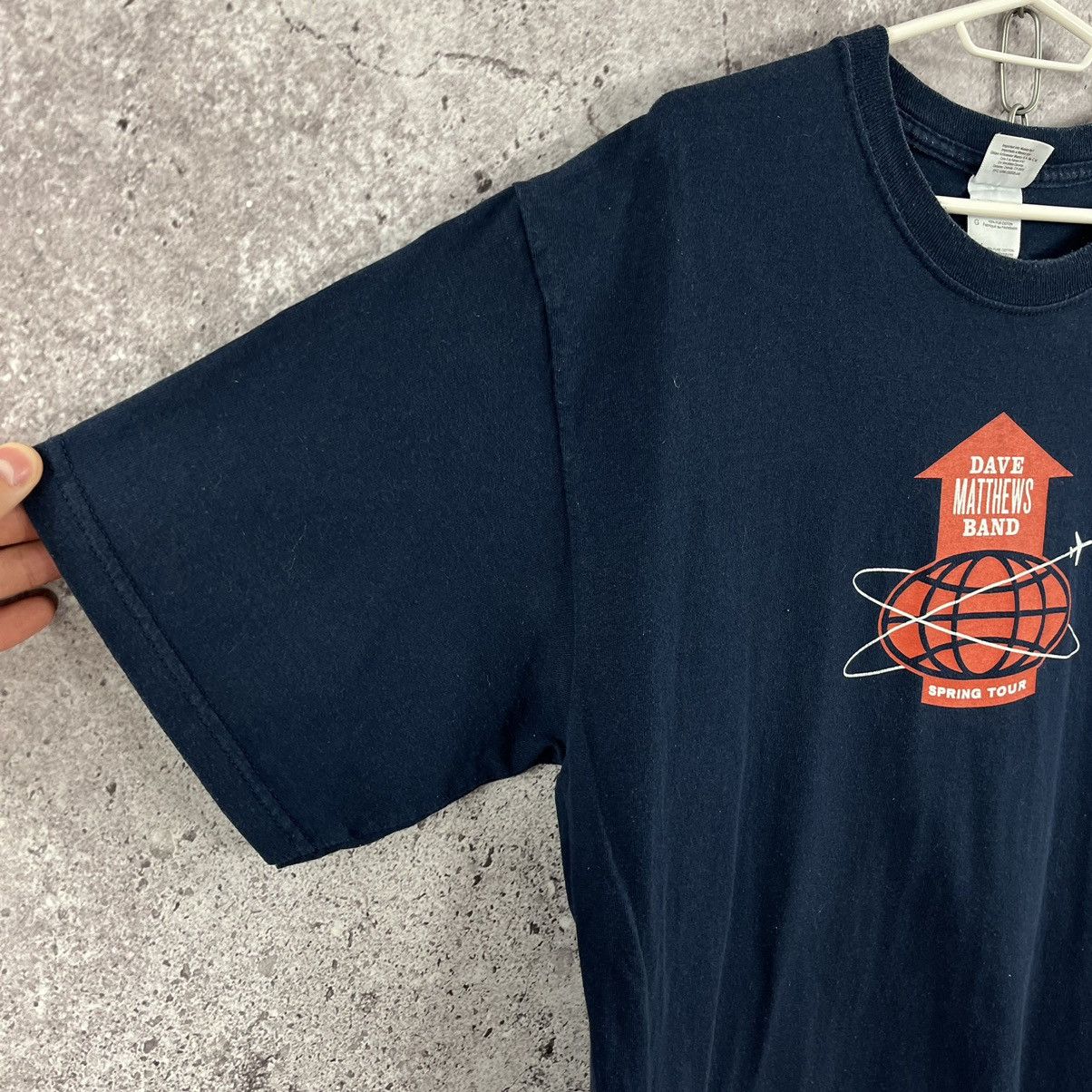 Band Tees Dave Matthews Band Spring Tour 07 Rock T-Shirt Navy Size L Size US L / EU 52-54 / 3 - 3 Thumbnail