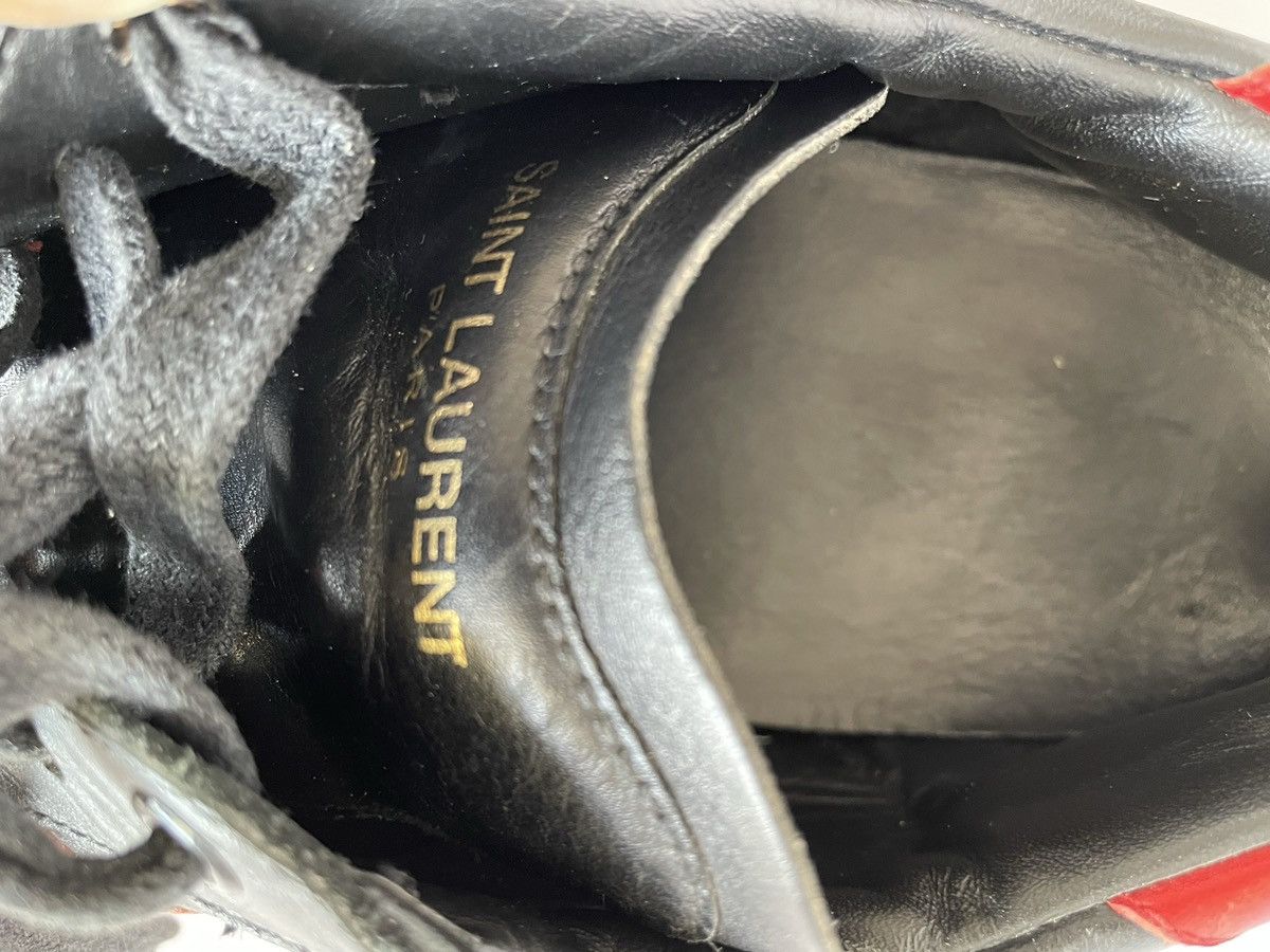 Saint Laurent Paris SAINT LAURENT SL/10H Leather Low-Top Sneaker Size 41.5 EUR Size US 8 / EU 41 - 7 Thumbnail