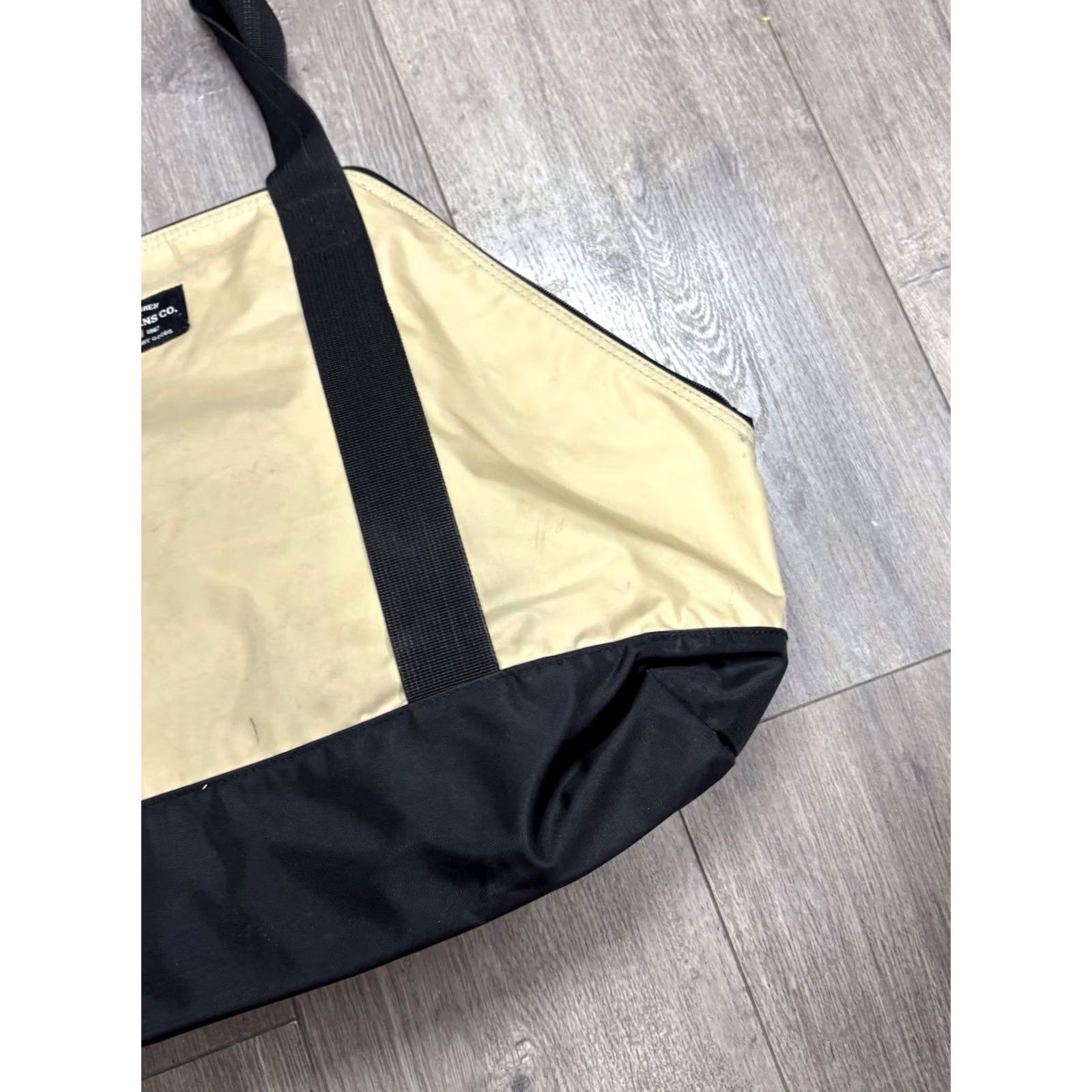 Vintage VINTAGE Polo Jeans Co. Ralph Lauren shoulder bag purse Beige And black Large Unisex Adults Size 36" / US 14 / IT 50 - 3 Thumbnail
