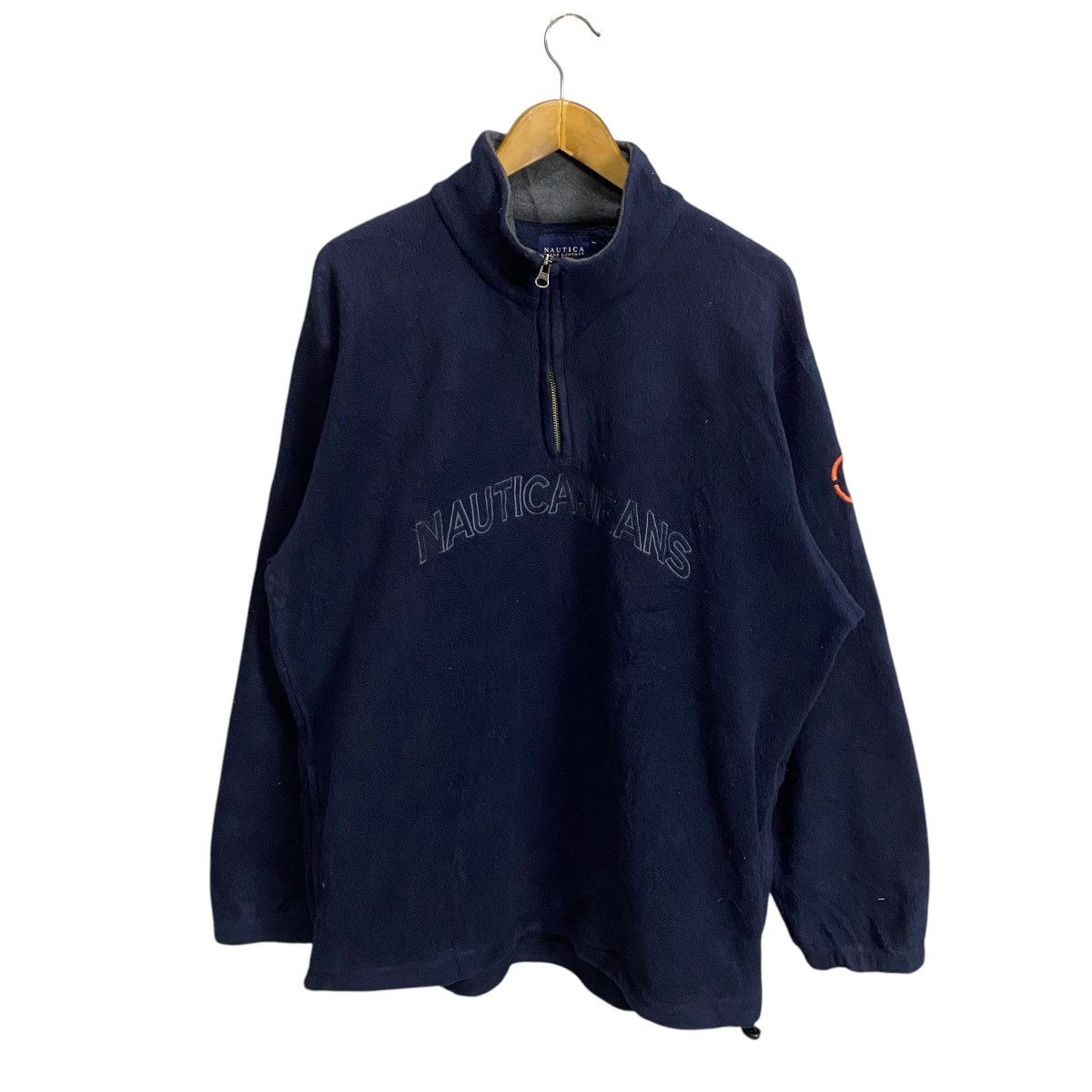 Nautica Nautica big logo half zipper fleece Size US XL / EU 56 / 4 - 1 Thumbnail