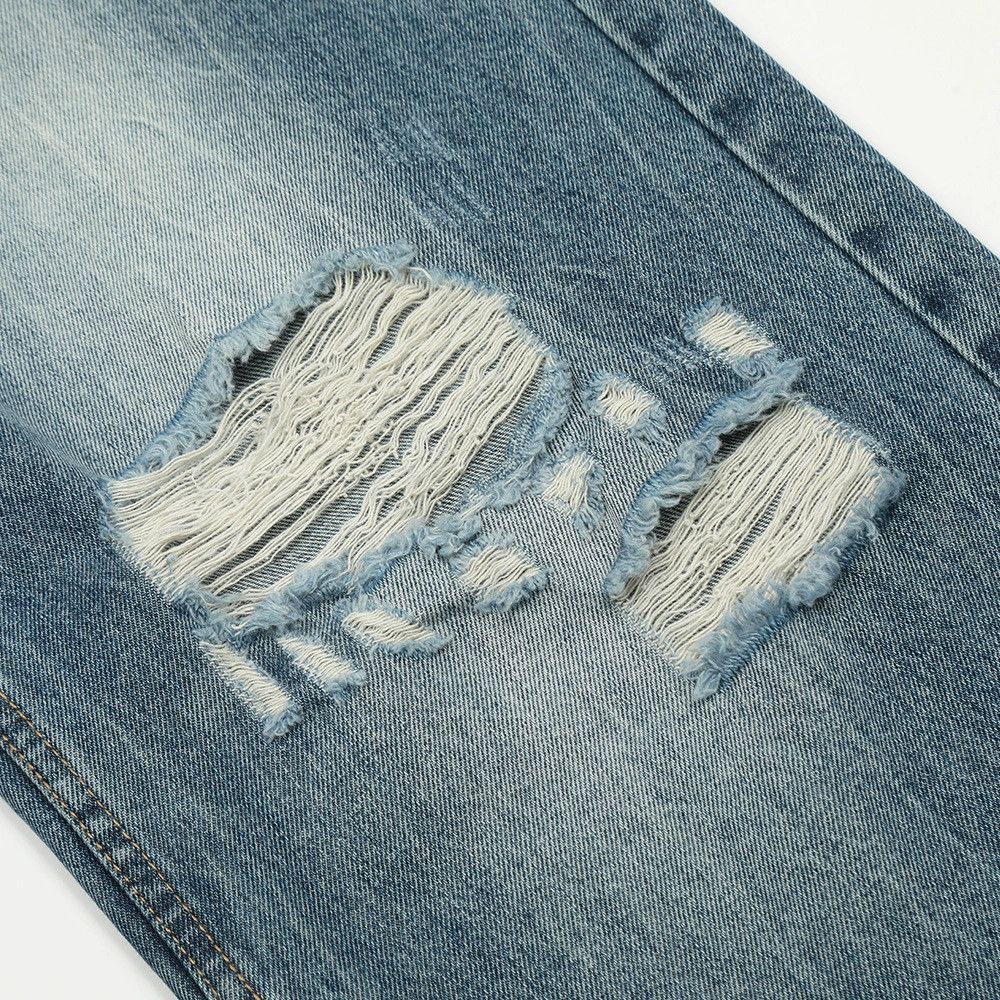 Vintage Men's washed distressed loose straight-leg ripped jeans Size US 32 / EU 48 - 4 Thumbnail