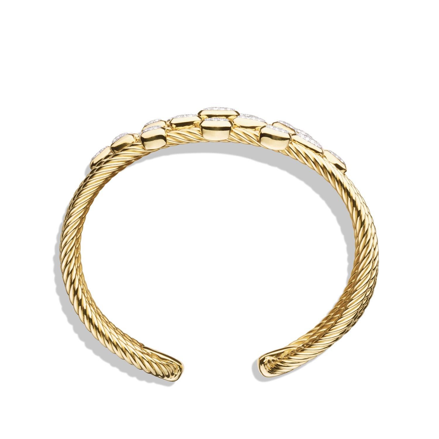 David Yurman oc11z1025 B12133D Confetti Wide Bracelet in Golden Size ONE SIZE - 2 Thumbnail