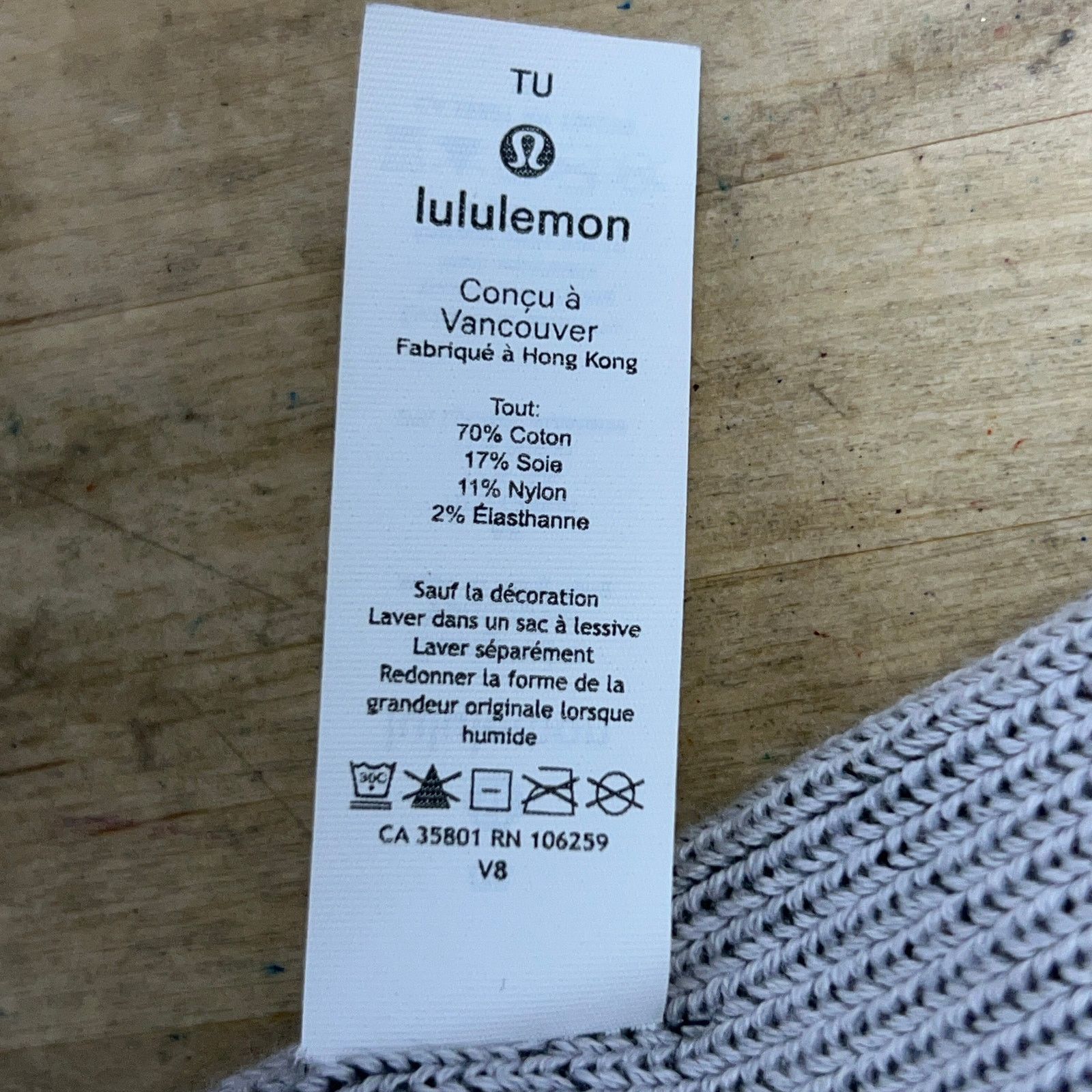 Lululemon Lululemon Womens Size OS Wrap Exaltation Cardigan Reversible Size ONE SIZE - 15 Thumbnail