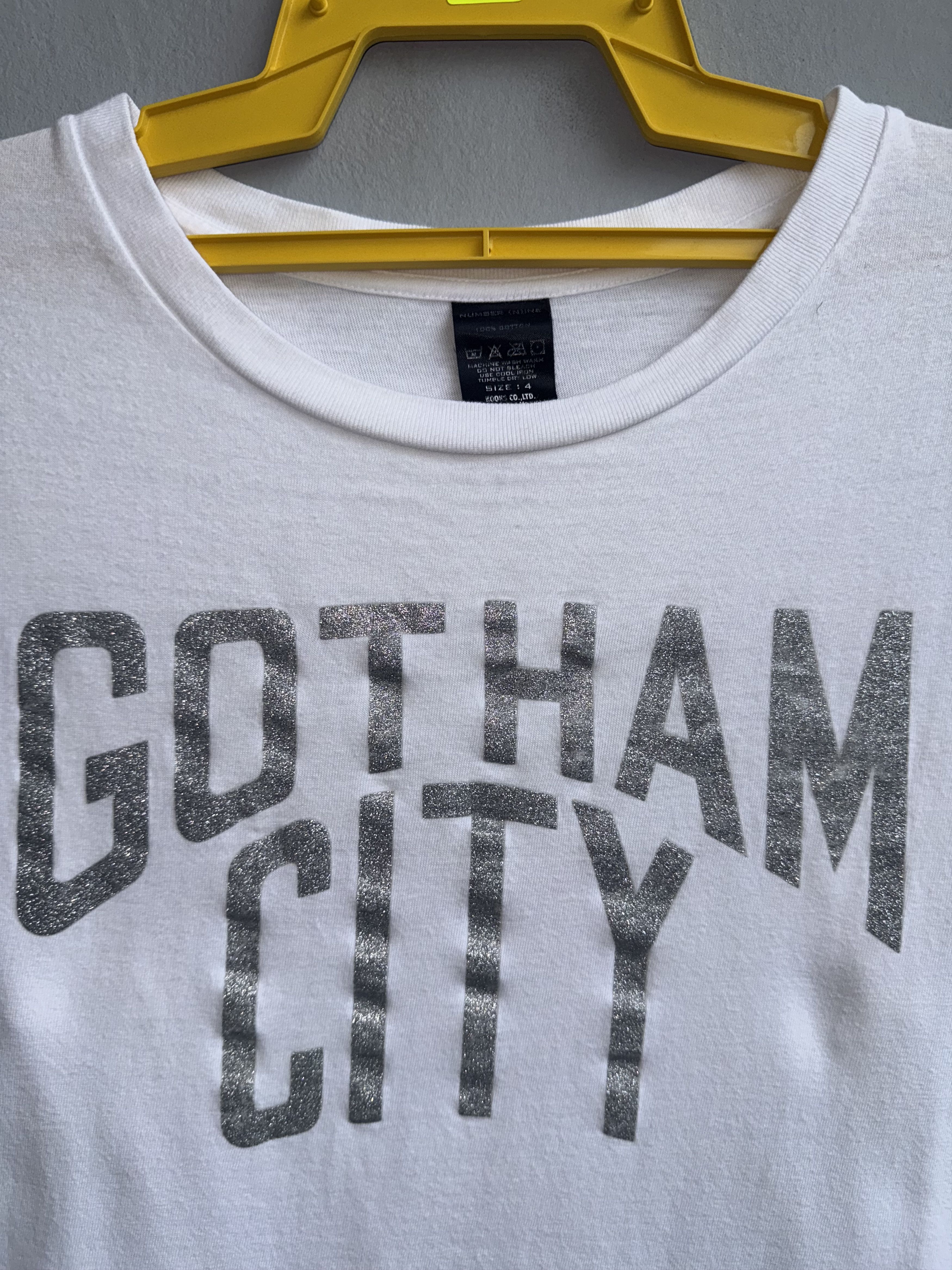 Number (N)ine Number (N)ine Glitter Gotham City Shirt Size US L / EU 52-54 / 3 - 2 Thumbnail