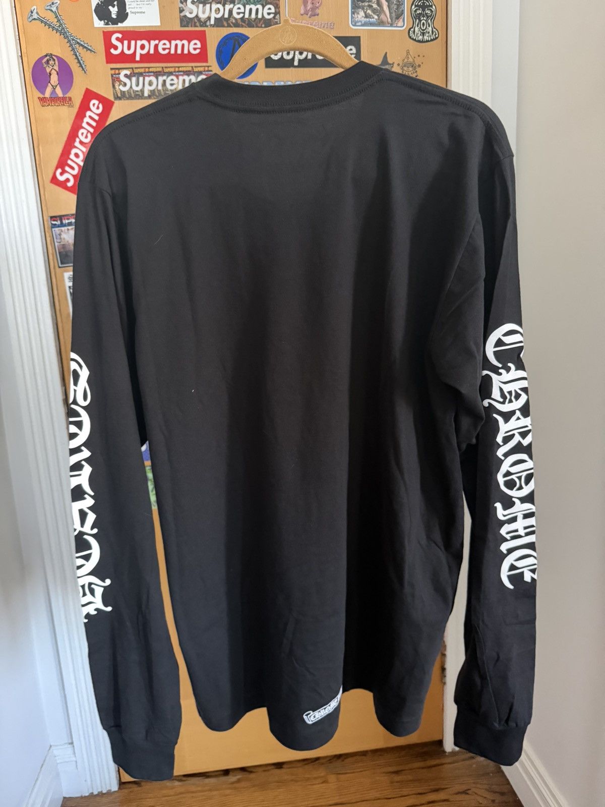 Chrome Hearts CHROME HEARTS NECK LOGO LONG SLEEVE POCKET SHIRT Size US L / EU 52-54 / 3 - 5 Thumbnail