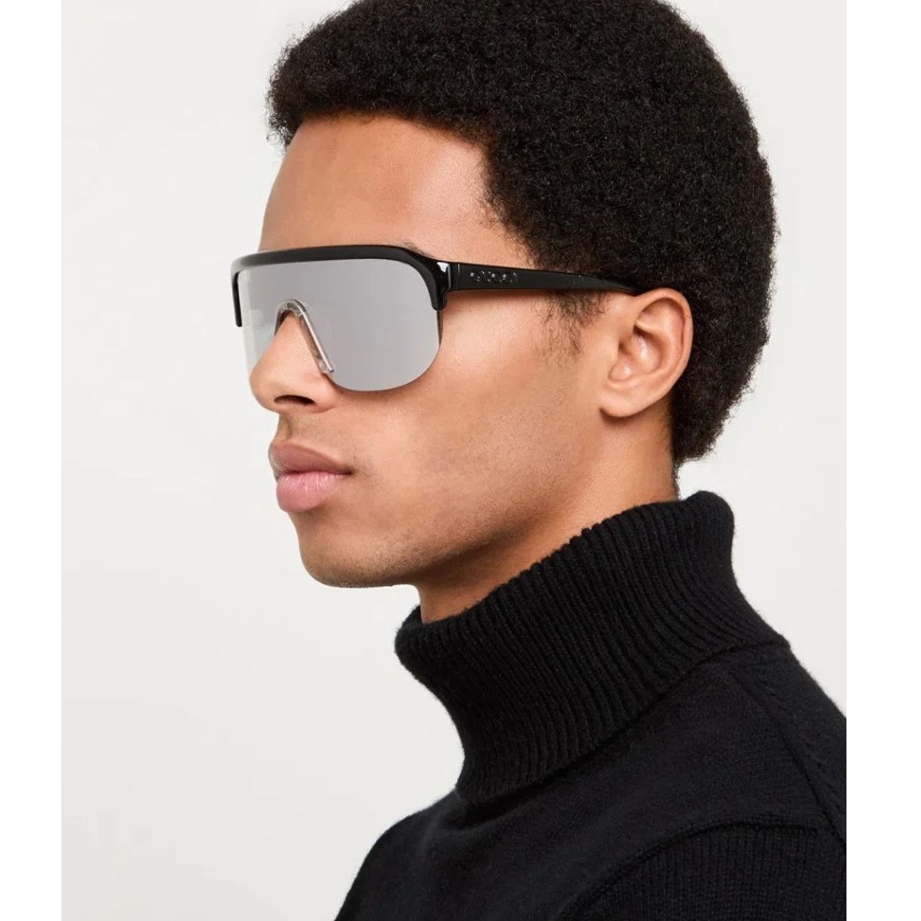 Gucci NEW Gucci Sunglasses GG1645S 003 Black/Multiyer SilverMirror Size ONE SIZE - 1 Thumbnail