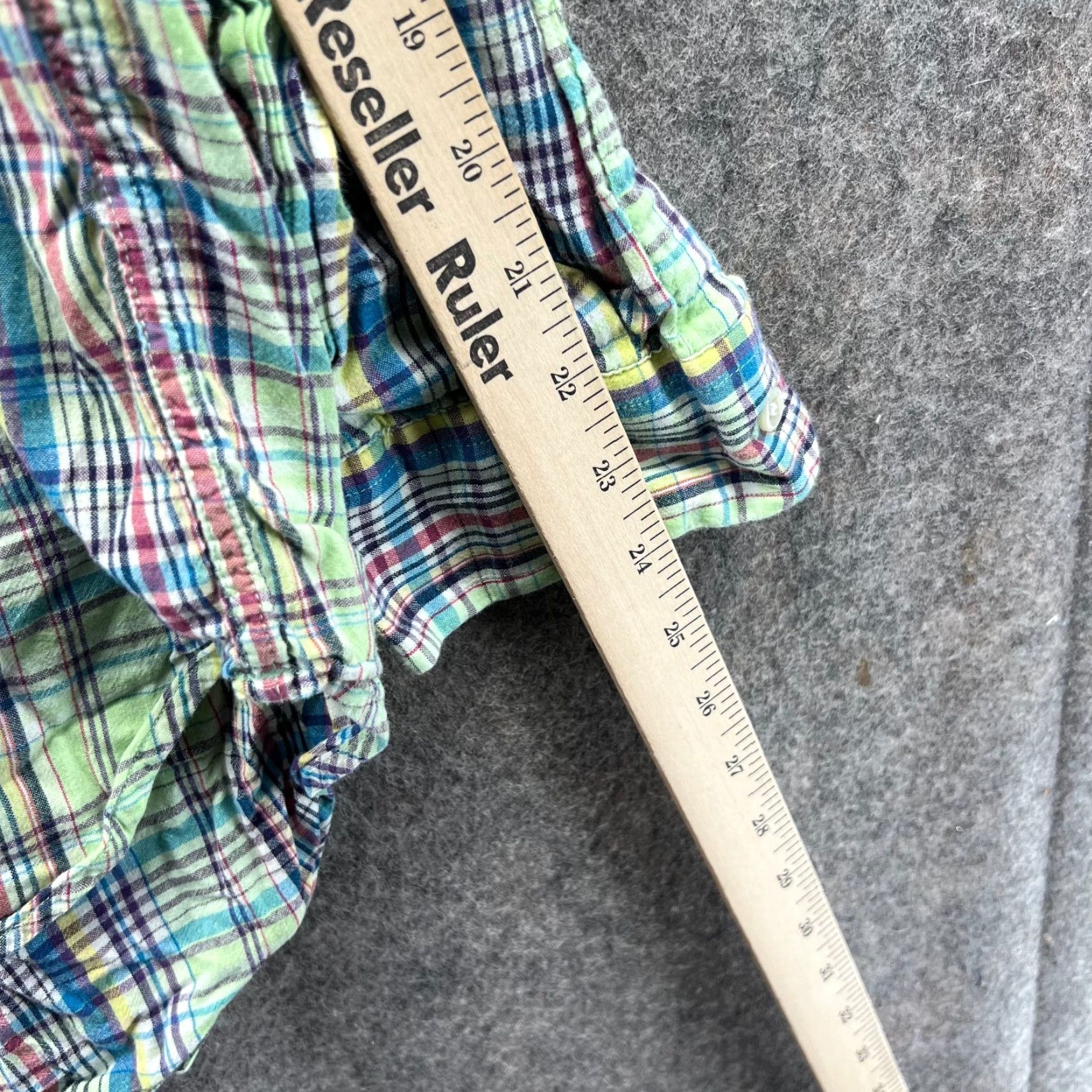 Ralph Lauren Ralph Lauren Shirt Men XXL Green Blue Casual Button Down Plaid Vintage Blake Size US XXL / EU 58 / 5 - 7 Thumbnail
