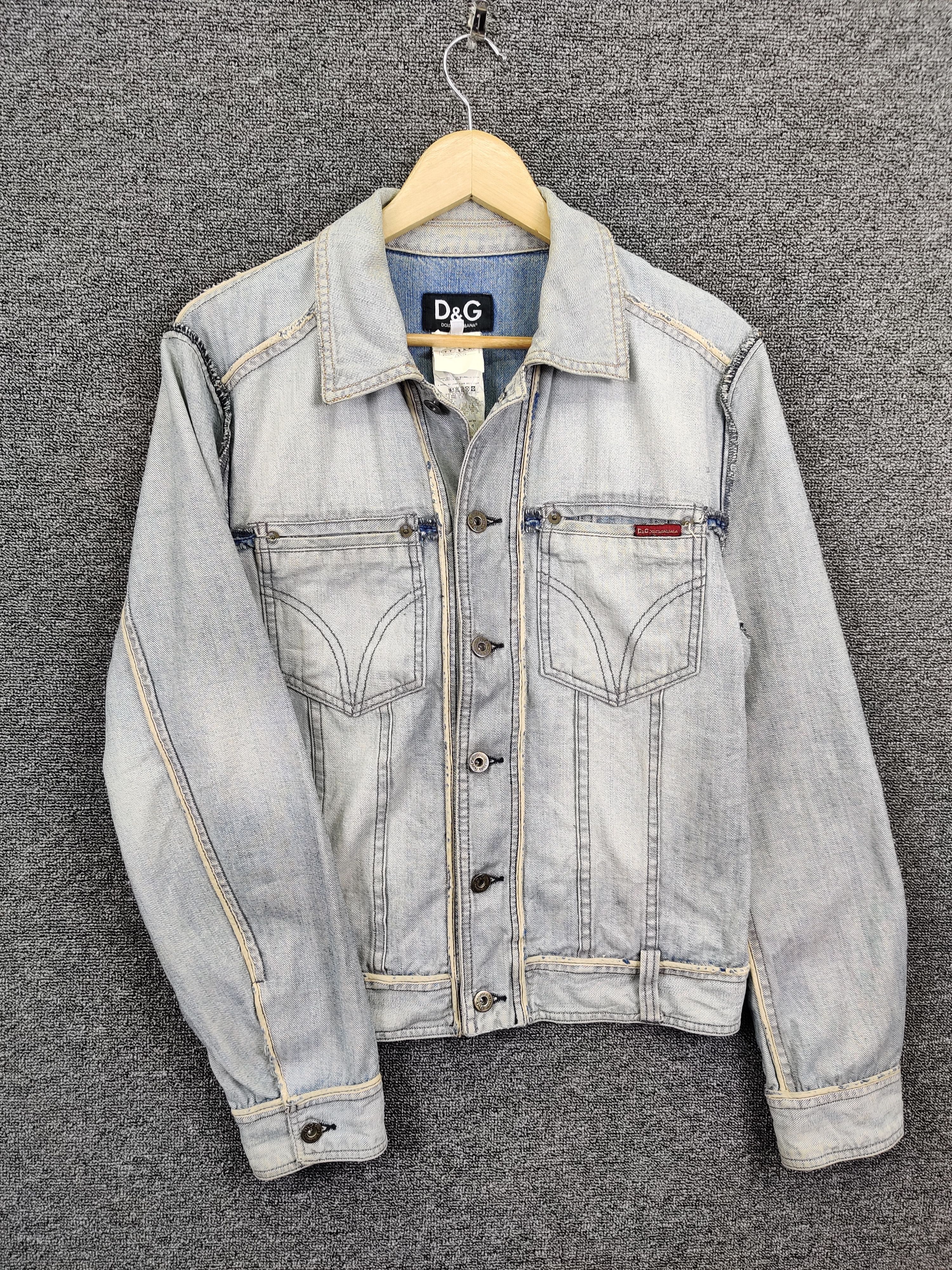 ジャケット・アウター AW2005 Dolce & Gabbana Denim Jacket Denim Jacket × Dolce & Gabbana × Vintage AW2005 Dolce