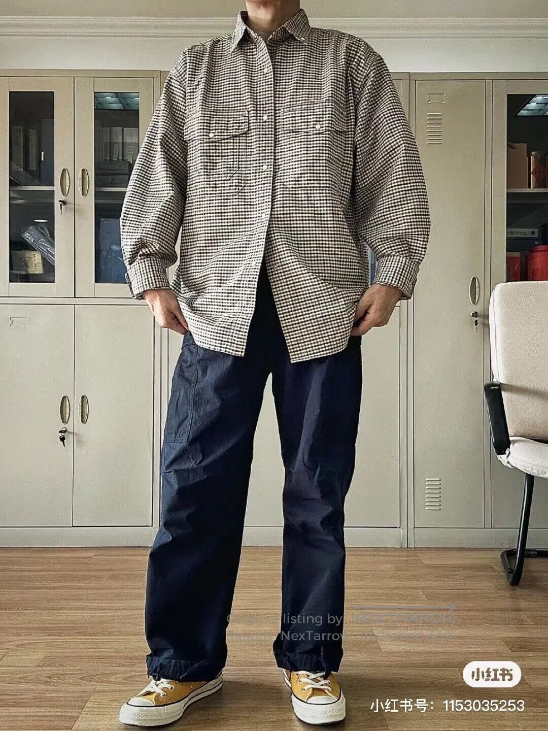 Nanamica Nanamica Cargo Pants in Navy Blue. Size US 32 / EU 48 - 1 Thumbnail