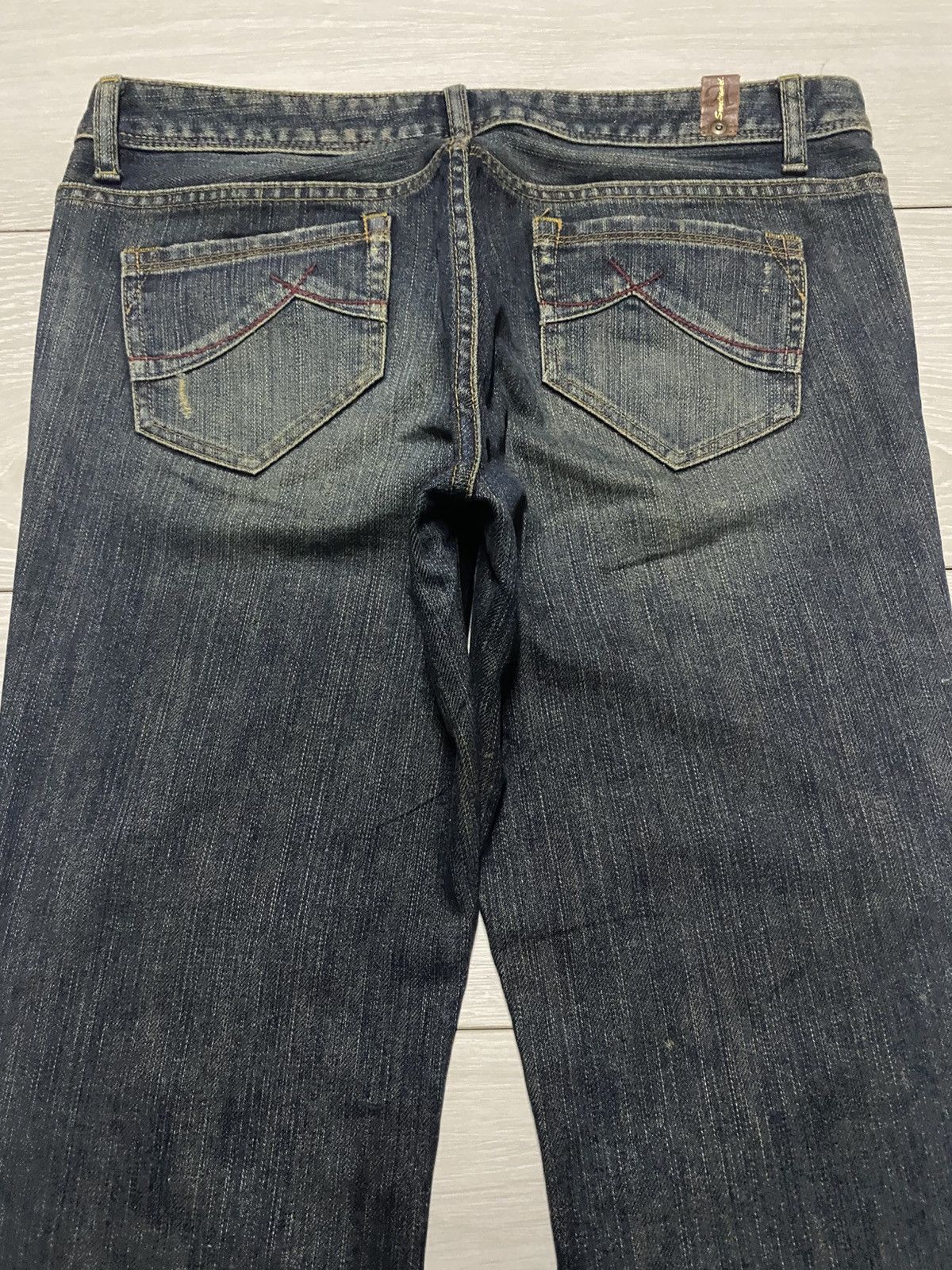 Japanese Brand japan Brand Sweet Camel Mud Wash Flare Woman Jeans Size US 32 / EU 48 - 4 Thumbnail