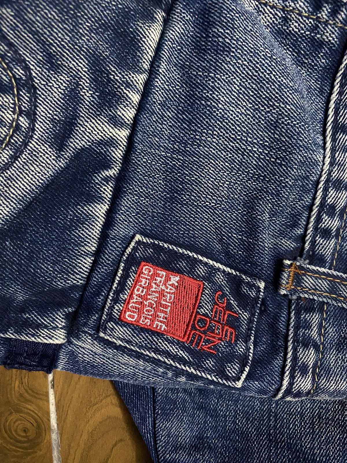 Marithe + Francois Girbaud 2000s Marithe Francois Girbaud Denim Short Size US 33 - 5 Thumbnail