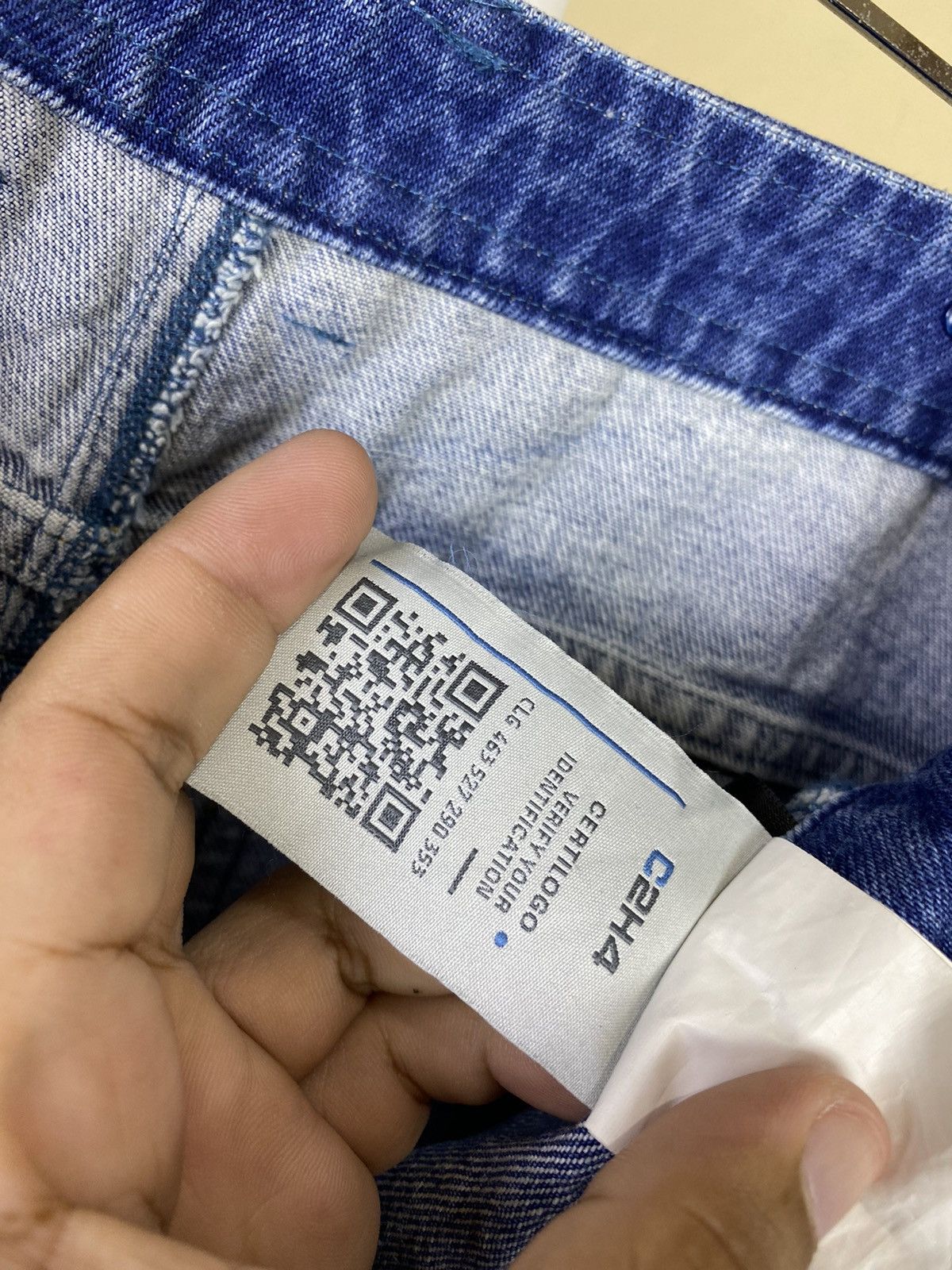 C2H4 C2H4 - Paneled flared Denim pants Size US 33 - 6 Thumbnail