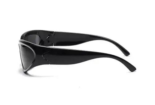 Electric Visual × Vintage Cyber Black Sunglasses Retro Punk Archive Cosplay Jewelry Size ONE SIZE - 3 Thumbnail