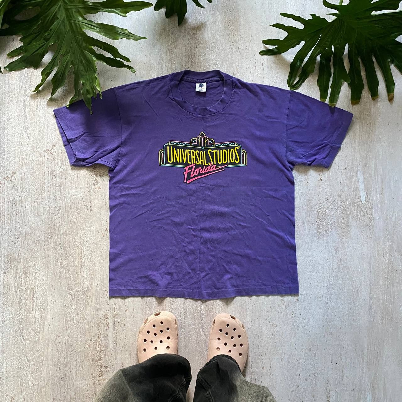 Universal Studios VINTAGE 90S UNIVERSAL STUDIOS FLORIDA AMAZING RARE Tee 78 Size US XL / EU 56 / 4 - 1 Thumbnail