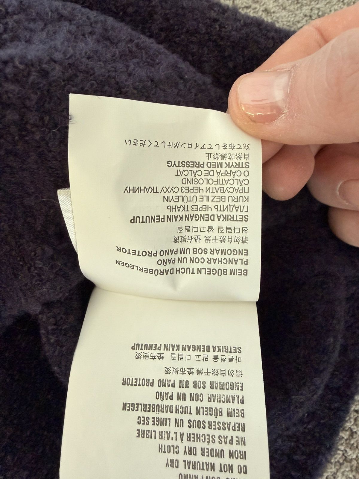 Miu Miu Miu Miu logo (terry) long-sleeve sweater (new) Size US XS / EU 42 / 0 - 7 Thumbnail